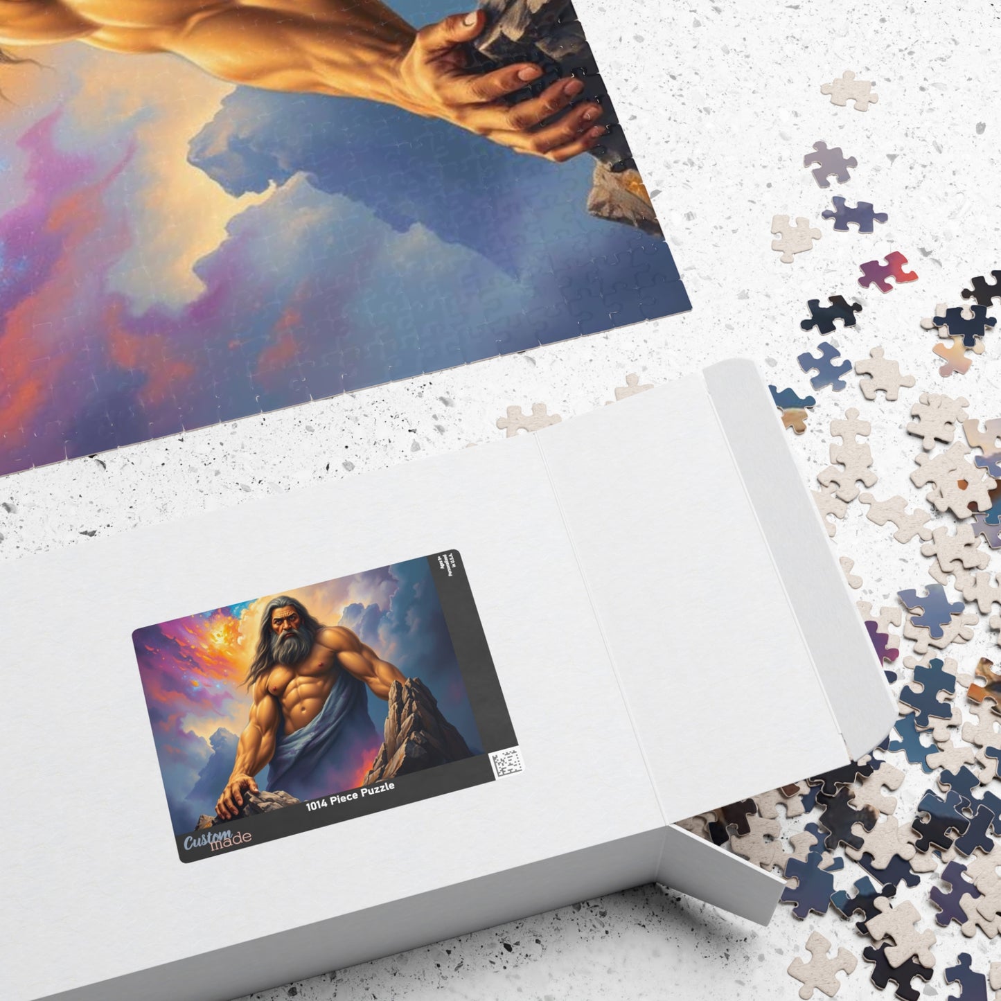 Mythical God Puzzle | 110, 252, 520, 1014-piece | Unique Gift for Puzzle Lovers | Art for Home Entertainment, Family Fun, Quiet Leisure Puzzle The Puzzle Chest