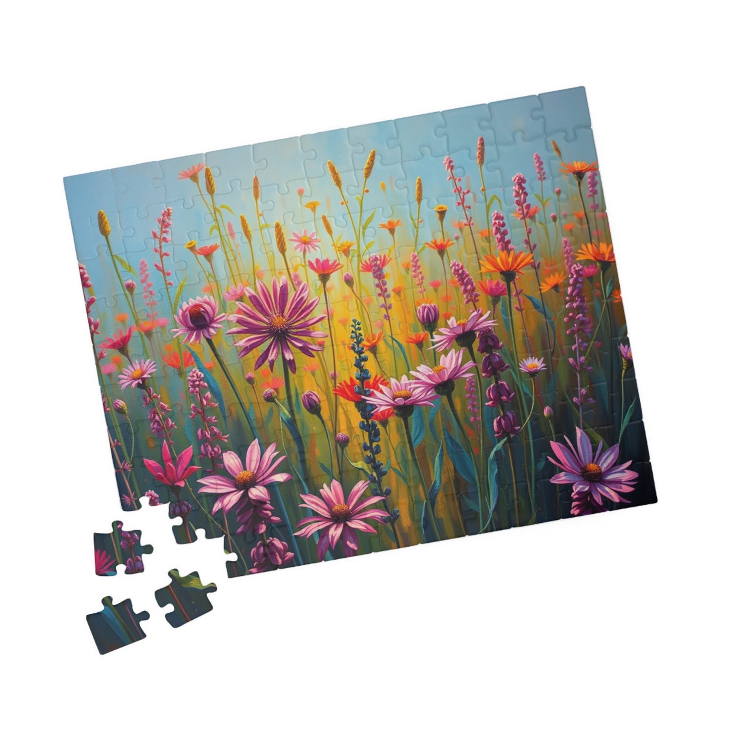 Floral Jigsaw Puzzle | Springtime Botanical Puzzle for Adults | Nature Lovers Gift, Family or Solo Fun, Mindfulness Activity, Game Night Puzzle The Puzzle Chest