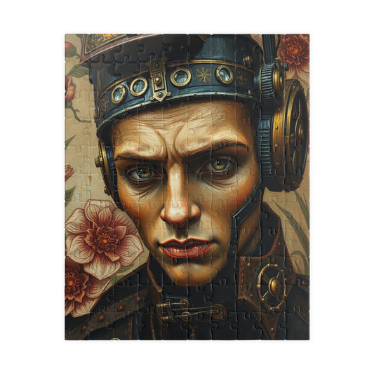 Steampunk Male Art Jigsaw Puzzle, 110-1014 Pieces, Perfect for Relaxation, Solo Fun or Family Entertainment, Quiet Pastime, Indoor Activity 110 pcs (Vertical) Puzzle The Puzzle Chest