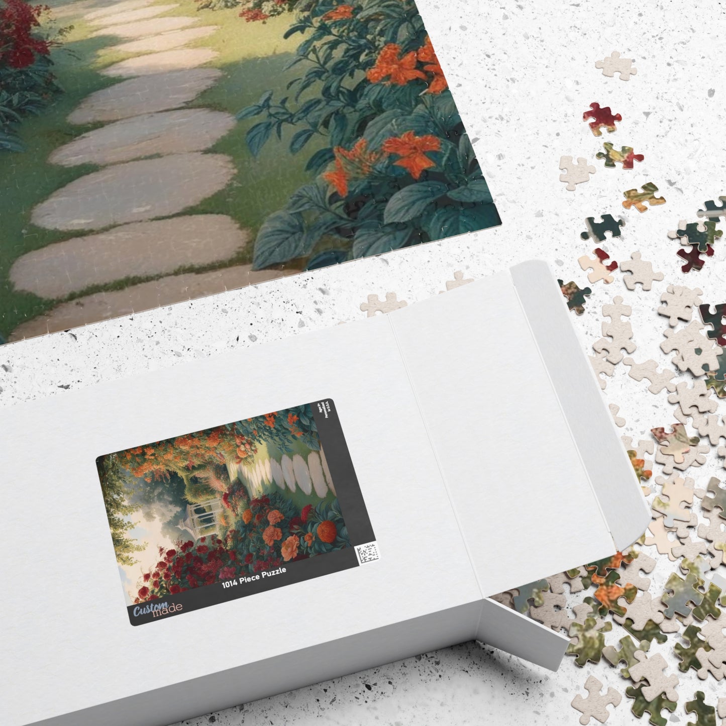 Garden Path Puzzle, 110-1014 Piece Relaxing Jigsaw Game for Nature Lovers, Perfect Gift for Adults, Fun Family Game Night, Cozy Expectation Puzzle The Puzzle Chest