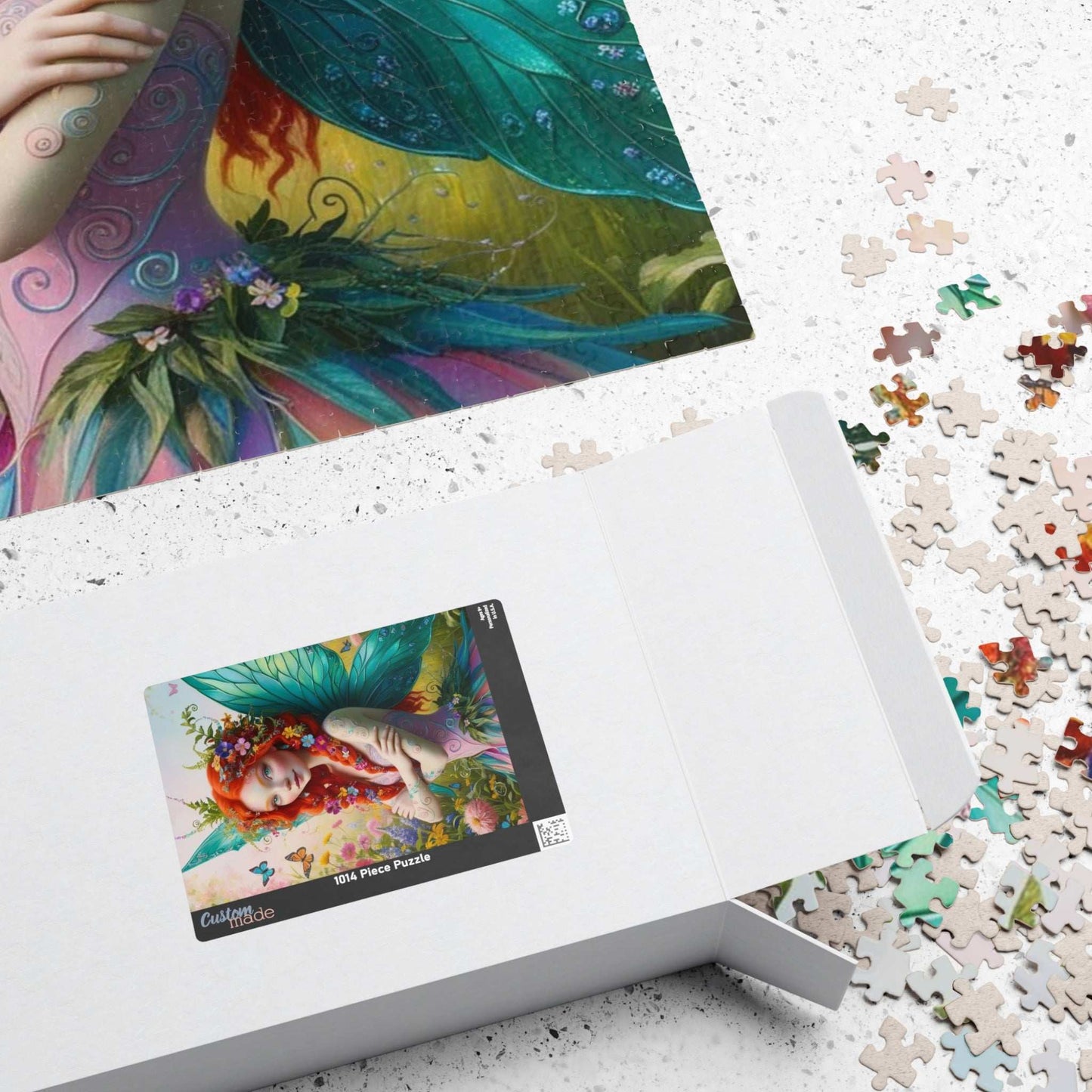 Sun-Kissed Butterfly Fairy Puzzle, Enchanting Mythical Jigsaw for Fantasy Lover, Gift for Adults, Artwork Puzzle, Relaxing Activity Puzzle The Puzzle Chest