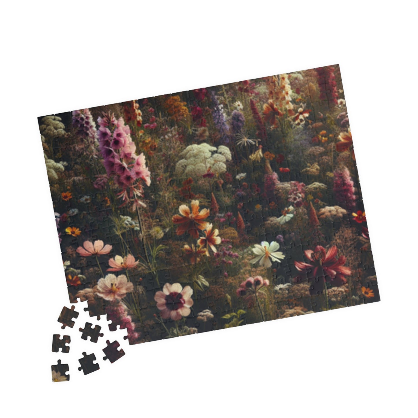 Wildflower Patch Puzzle, 110-1014 Piece Botanical Art Challenging Jigsaw, Tabletop Game for Quiet Family Time Activity, Puzzle Lover Gift Puzzle The Puzzle Chest