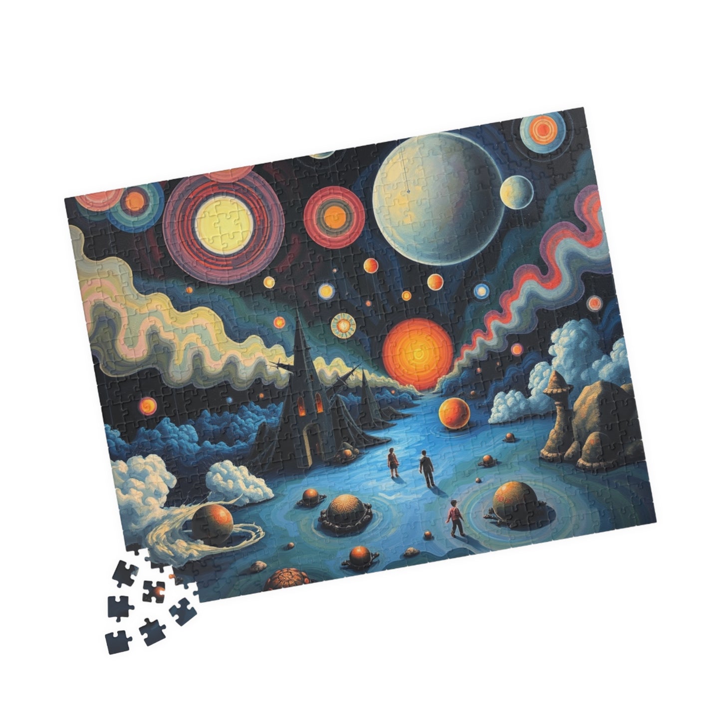 Cosmic Adventure Puzzle | Space Art Jigsaw for Adults | Relaxing Activity, Gift for Fantasy Lover Puzzle Enthusiast, Family Fun Puzzle The Puzzle Chest