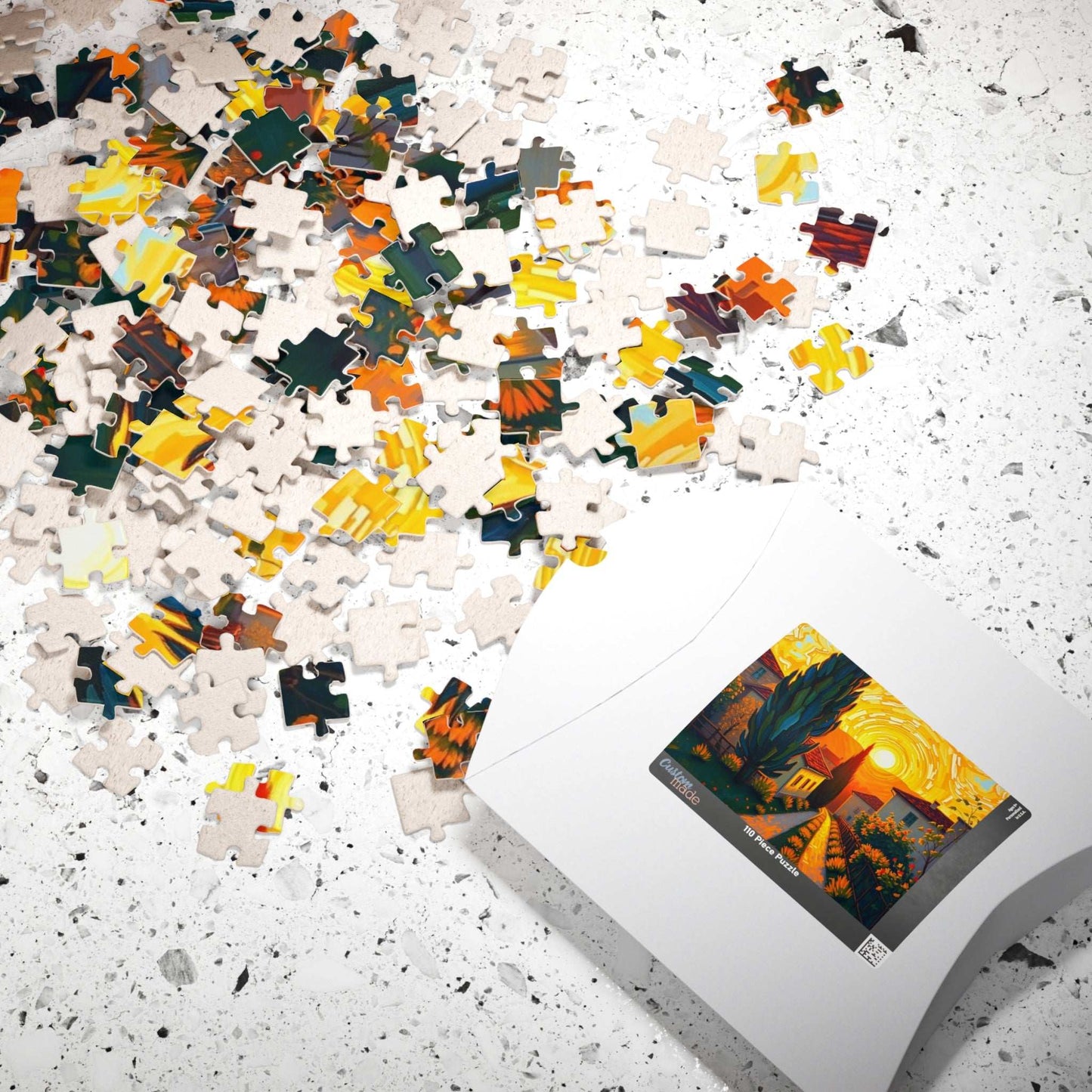 Sunset Serenity Landscape Puzzle, 110-1014 Piece Jigsaw Puzzle for Adult, Gift for Friend, Family Fun Game Night, Relaxation Activity, Peace Puzzle The Puzzle Chest