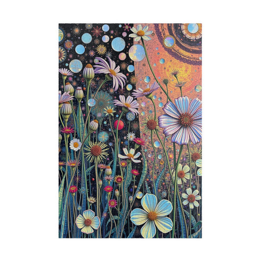 Colorful Floral Puzzle, Flower Jigsaw Puzzle for Adults, Fun Family Activity, Gift for Nature Lovers, Mindful Relaxation, Home Entertainment 1014 pcs (Vertical) Puzzle The Puzzle Chest