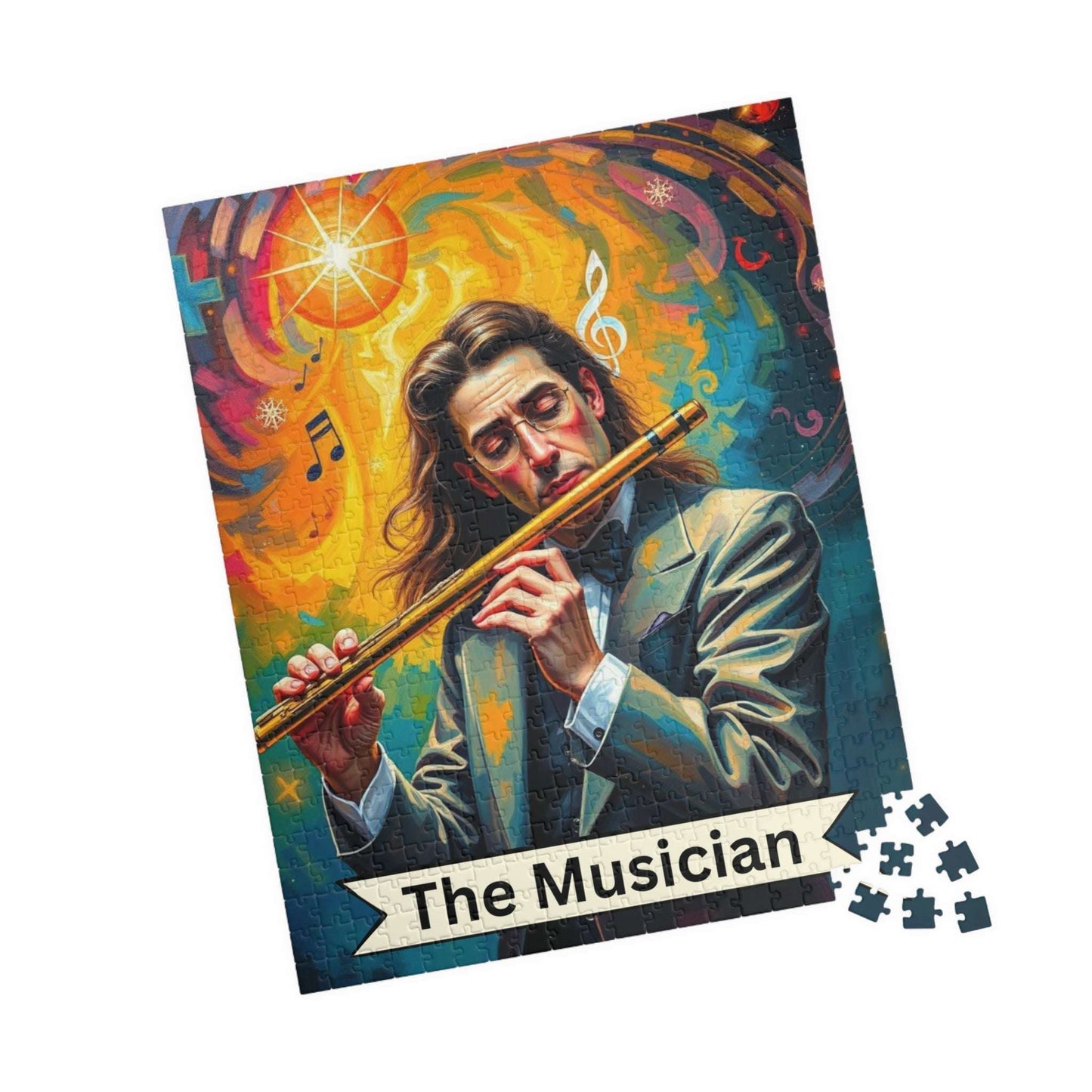The Musician Jigsaw Puzzle - Tarot Style Game for Musicians/Music Lovers