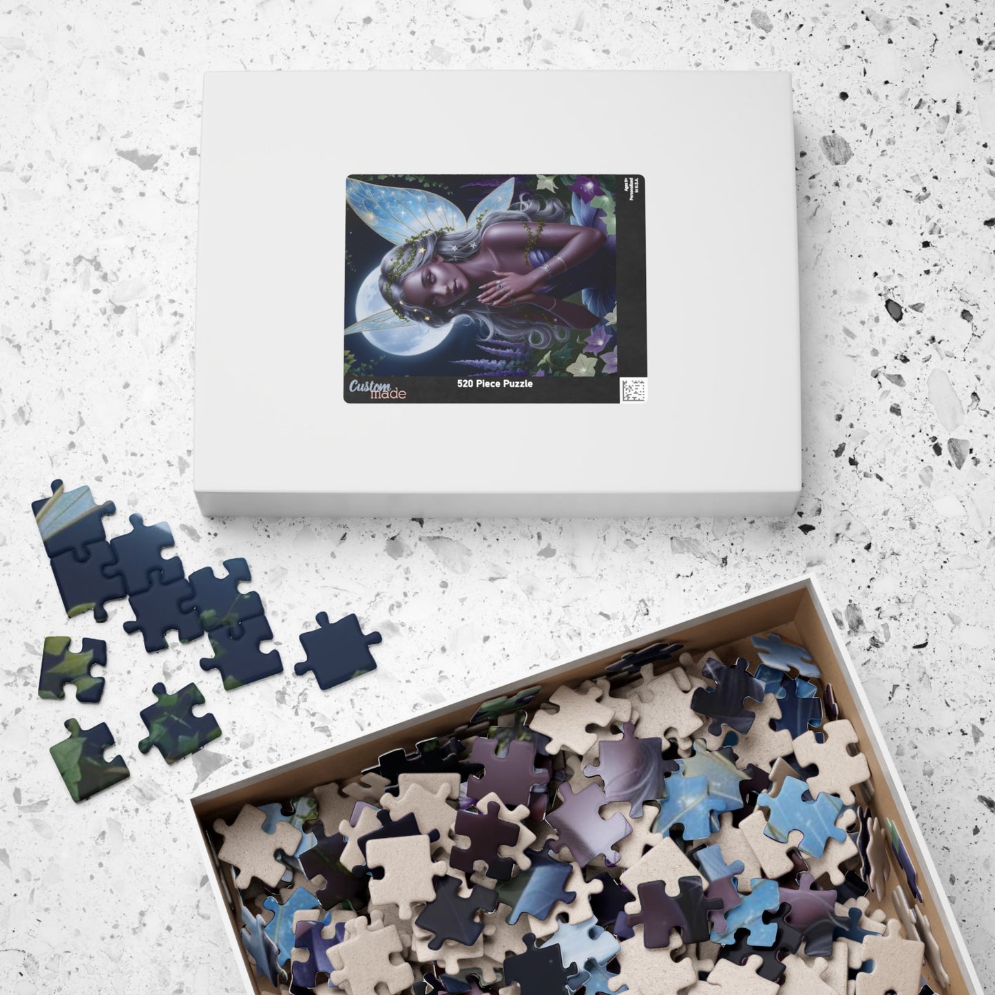 Moonlit Fairy Puzzle | 110-1014 Piece Adult Jigsaw Game | Creative Gift Idea for Puzzle Lover | Mindful Activity for Family Fun Brain Teaser Puzzle The Puzzle Chest