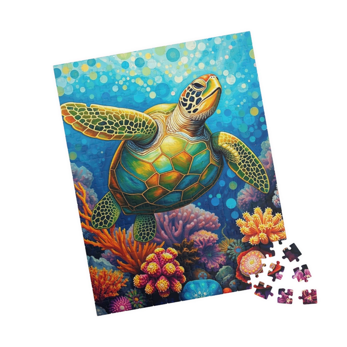 Sea Turtle Mosaic Jigsaw Puzzle for Adults Puzzle The Puzzle Chest