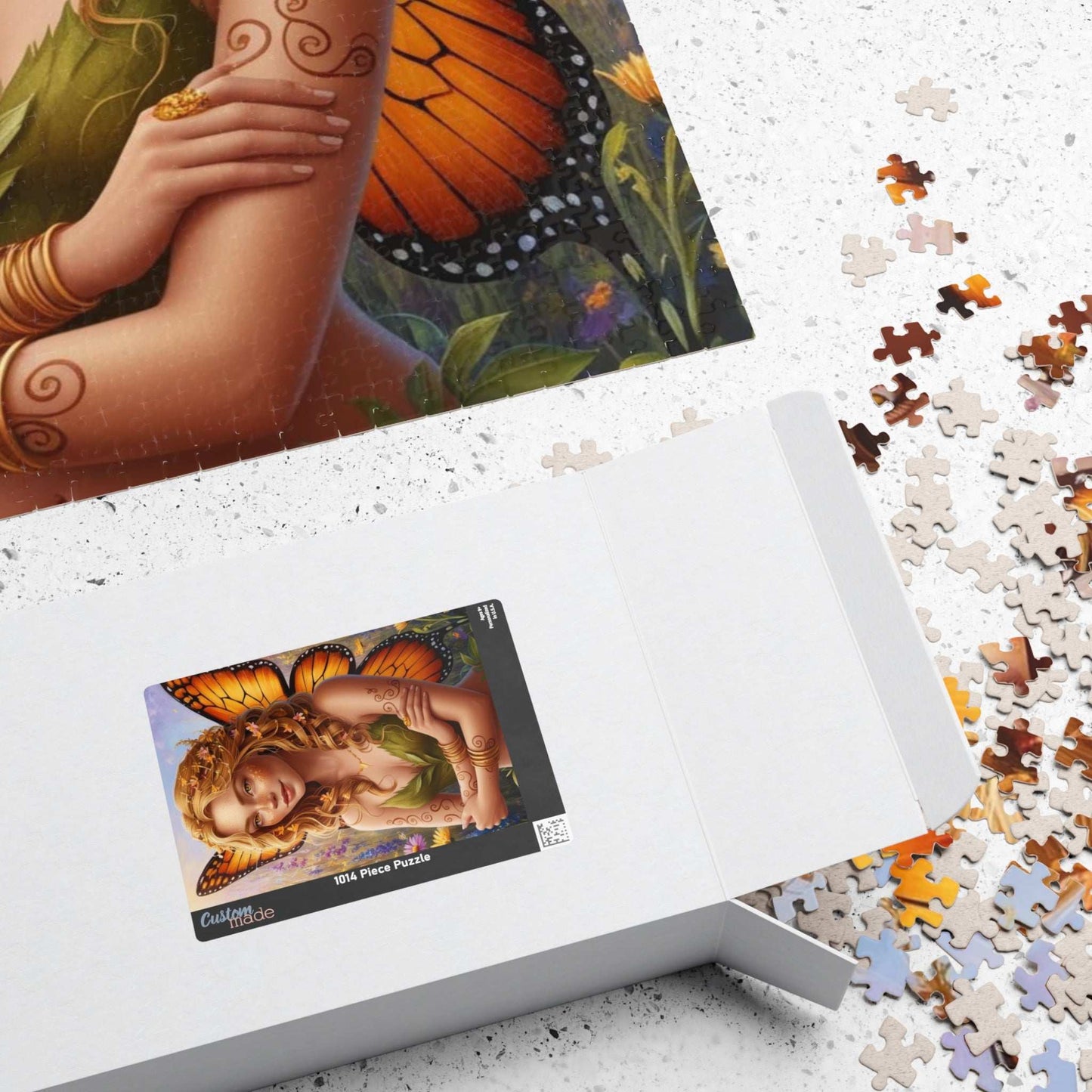 Enchanting Fairy Puzzle, Beautiful Art Nature Theme Jigsaw Game, Friend Gift for Fantasy Lover, Family or Solo Fun Indoor Activity, Relaxing Puzzle The Puzzle Chest