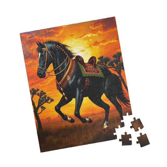 Majestic Horse Puzzle, Equestrian Art Jigsaw, Friend Gift for Horse Lovers, Family Fun Activity, Home Entertainment, Brain Teaser Puzzle The Puzzle Chest