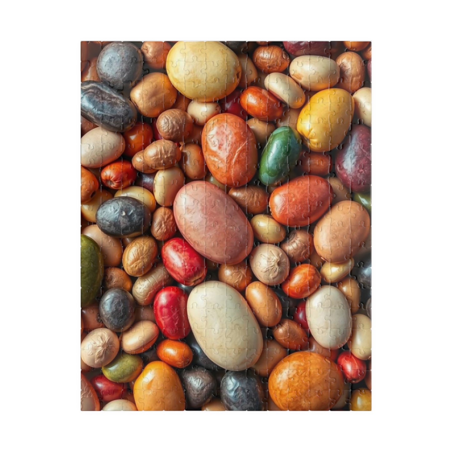 Chaotic Bean Puzzle - Jigsaw Collage, Fun Family Activity, Gift for Art Lovers, Classroom Game, Holiday Entertainment, Creative Hobby 252 pcs (Vertical) Puzzle The Puzzle Chest