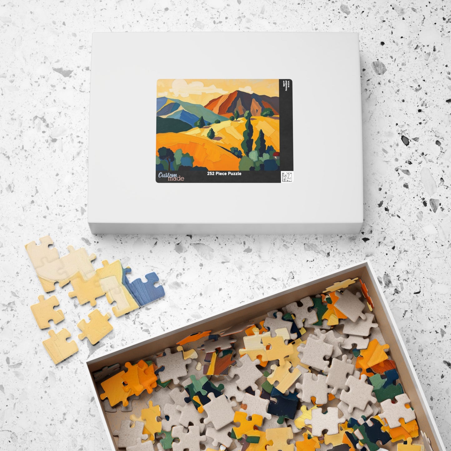 Scenic Landscape Jigsaw Puzzle, Nature Lover Gift for Friend, Creative Activity for Family Game Nights, Quiet Solo Home Entertainment Puzzle The Puzzle Chest