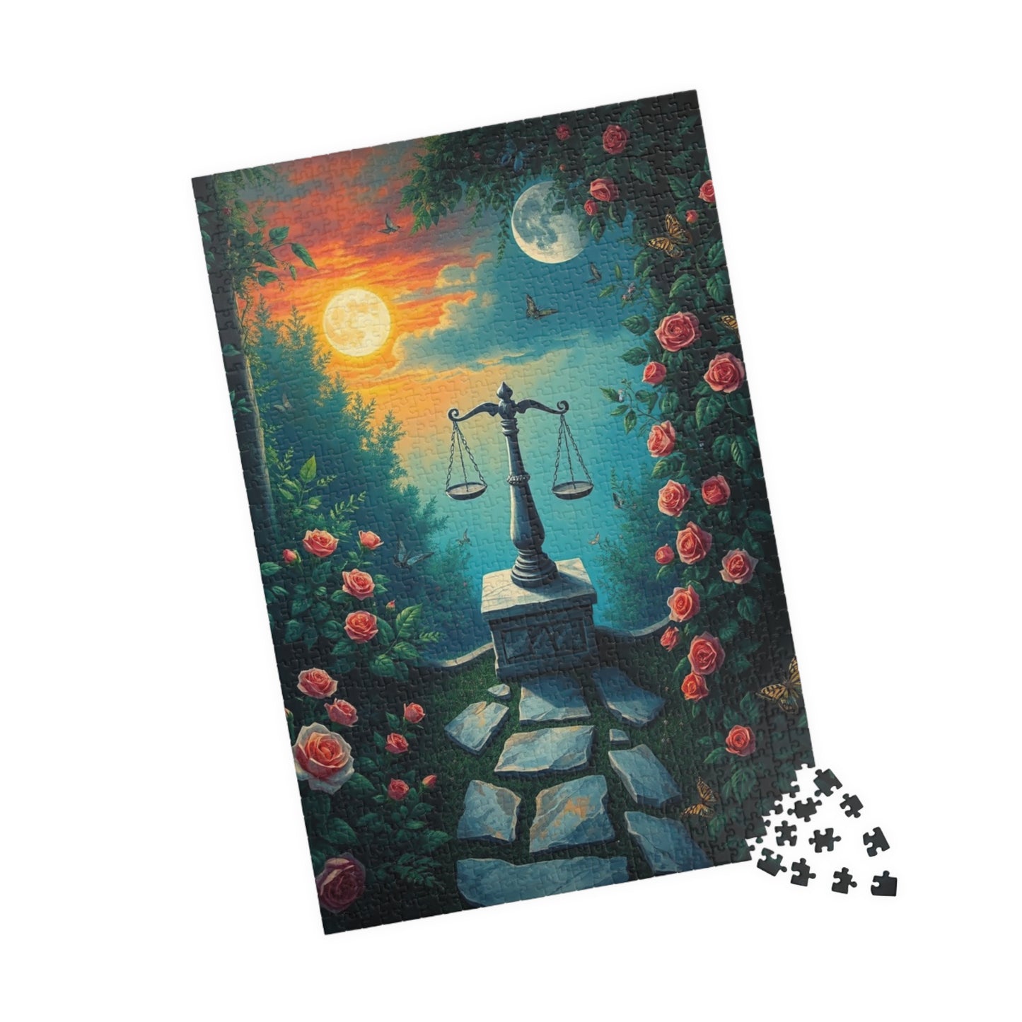 Scenic Balance Puzzle, 110 to 1014 Pieces | Perfect Gift for Puzzle Art Lover, Relaxation, Family Fun Game Night, Best Mindfulness Activity Puzzle The Puzzle Chest
