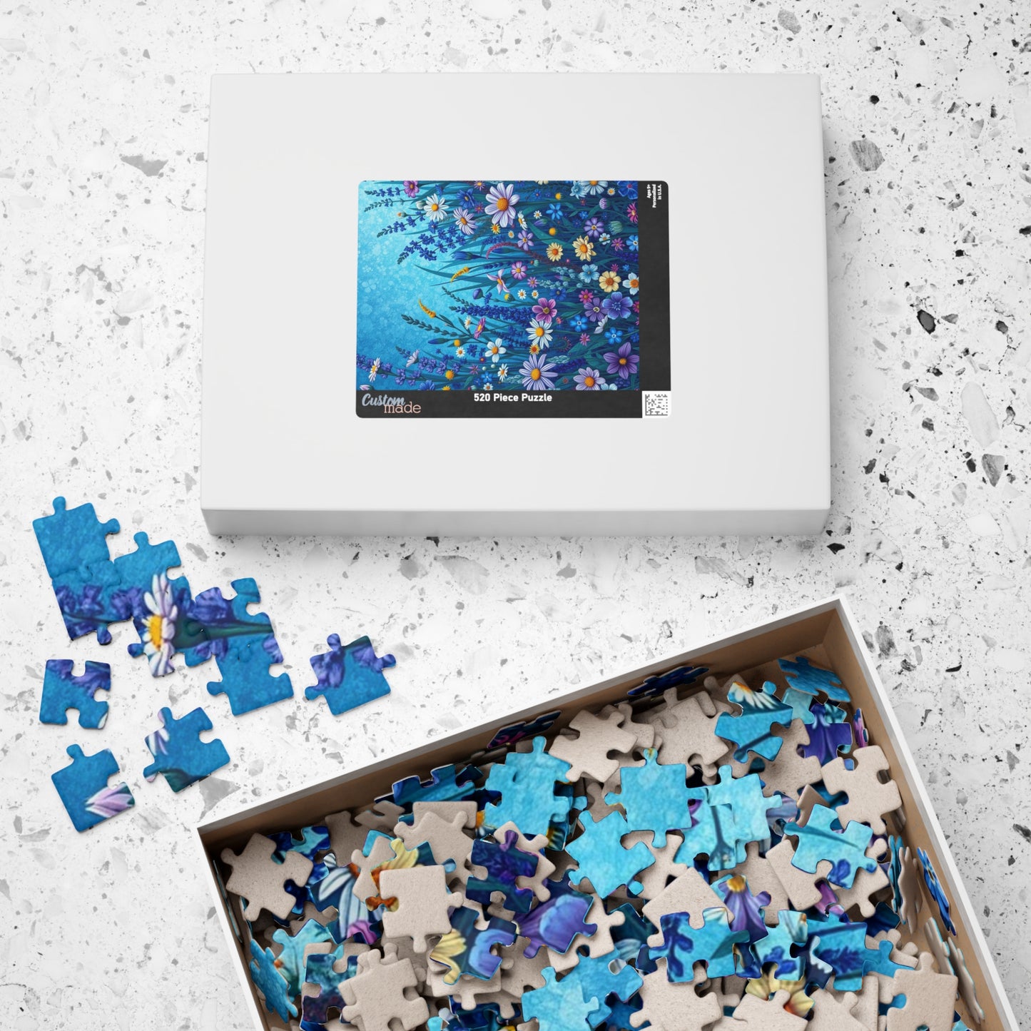 Botanical Delight Puzzle - Floral Jigsaw for Nature Lovers, Gift Idea Puzzle The Puzzle Chest