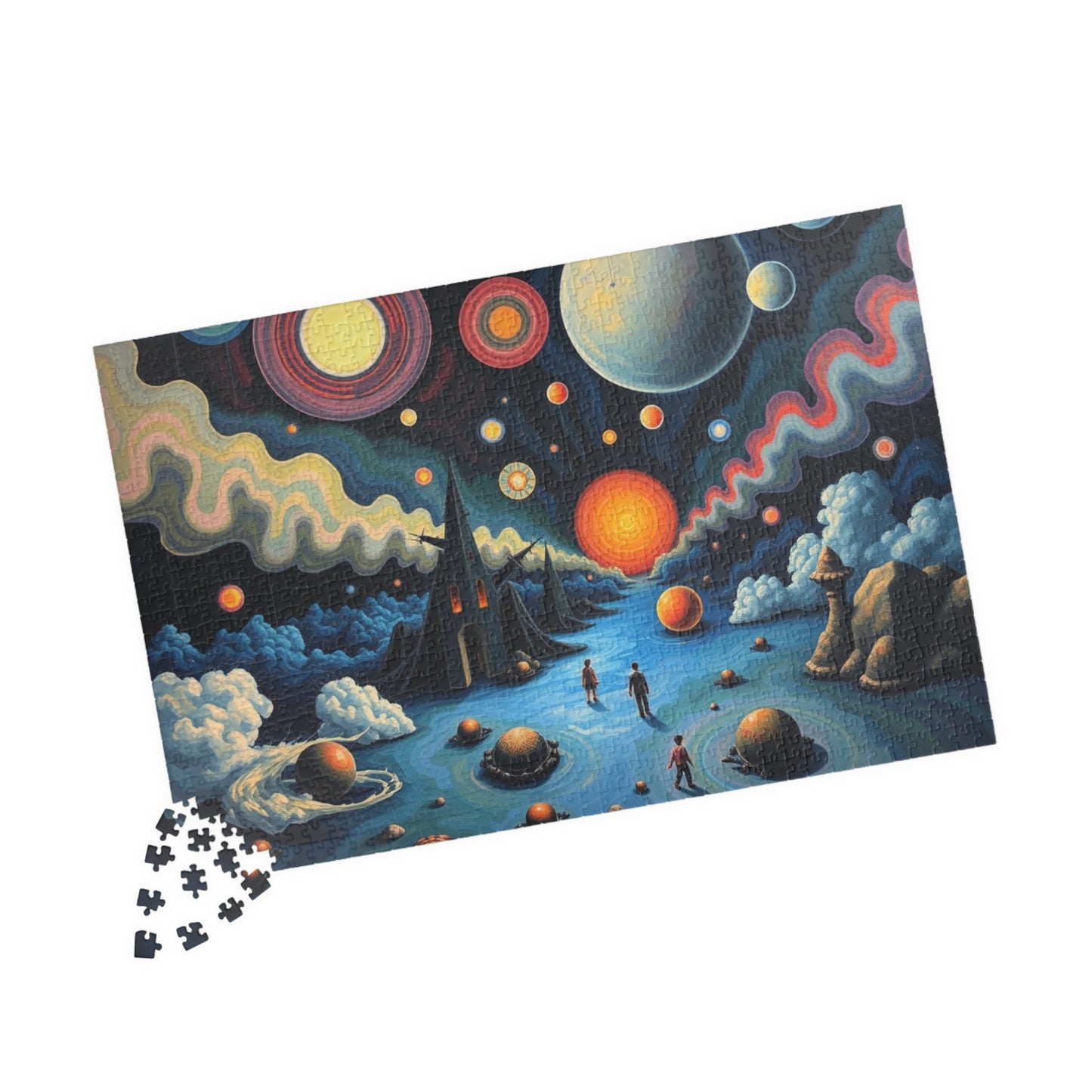 Cosmic Adventure Puzzle | Space Art Jigsaw for Adults | Relaxing Activity, Gift for Fantasy Lover Puzzle Enthusiast, Family Fun Puzzle The Puzzle Chest