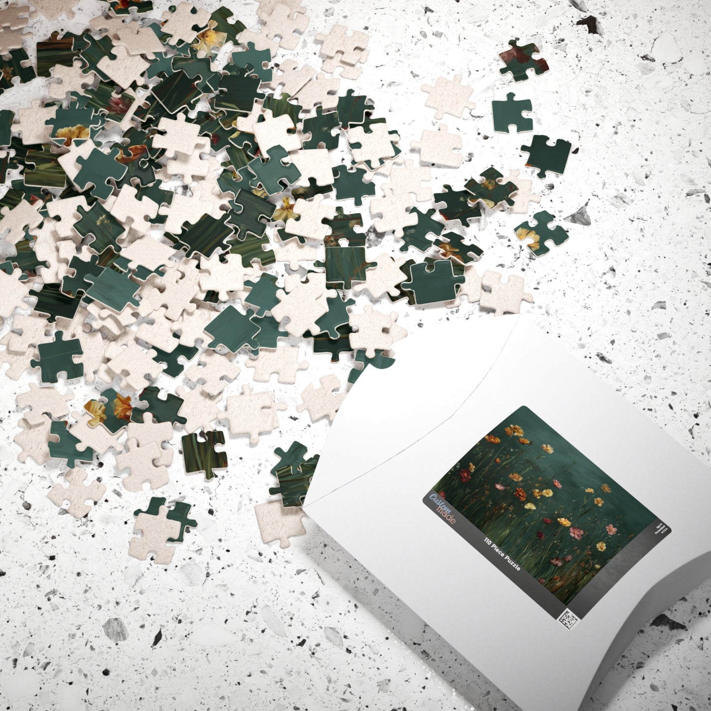Floral Puzzle - Nature-Inspired Flower Jigsaw Game for Adults, Botanical Art