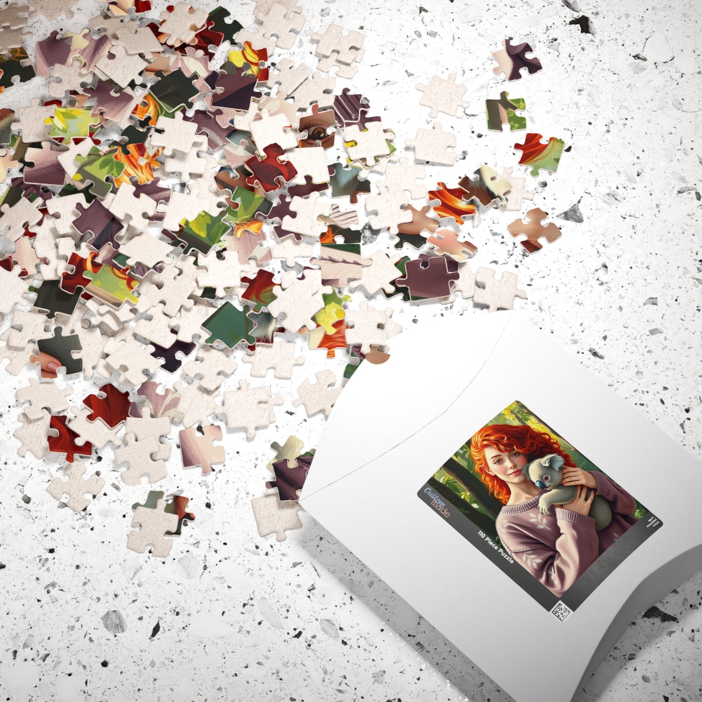 Koala Jigsaw Puzzle, Nature Wildlife Animal Theme Puzzle for Adults, Family Game Night Solo Fun, Gift for Friend, Relaxing Activity Puzzle The Puzzle Chest