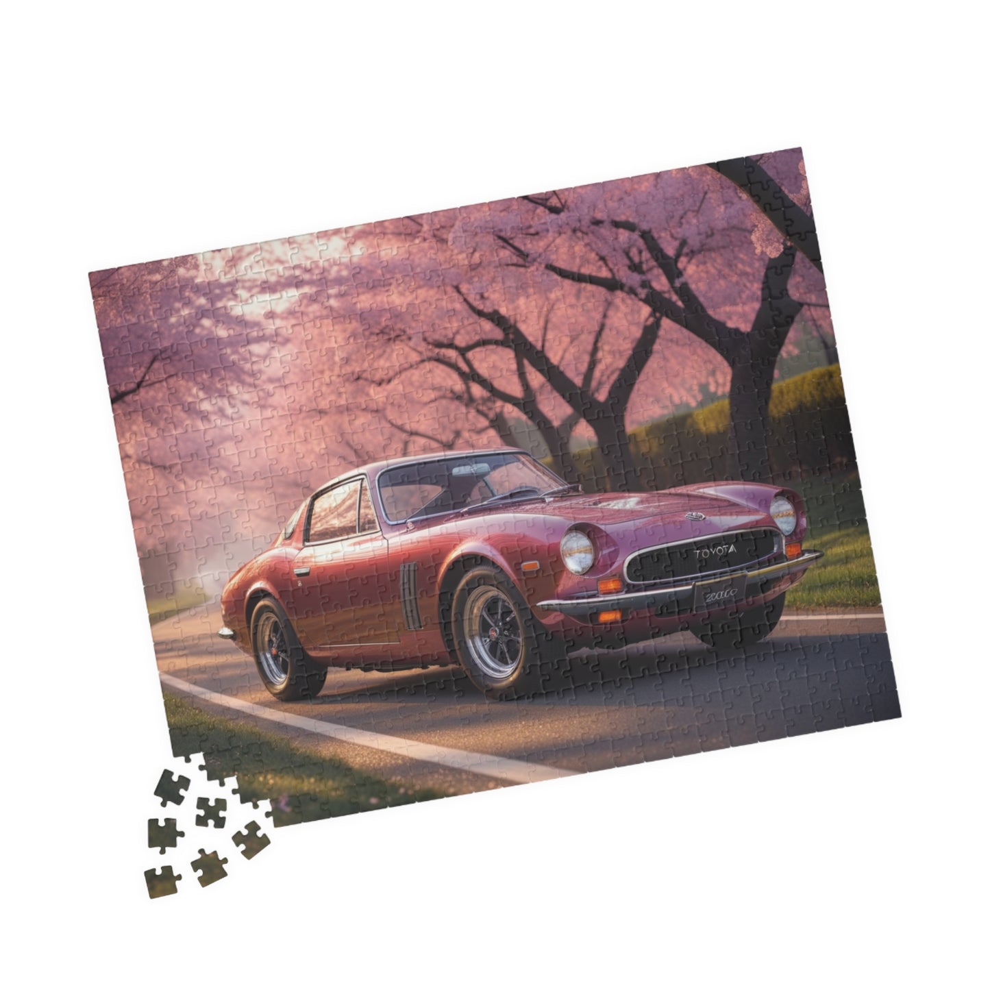 Vintage Car Puzzle - 1967 2000GT Classic Auto Jigsaw Game Puzzle The Puzzle Chest