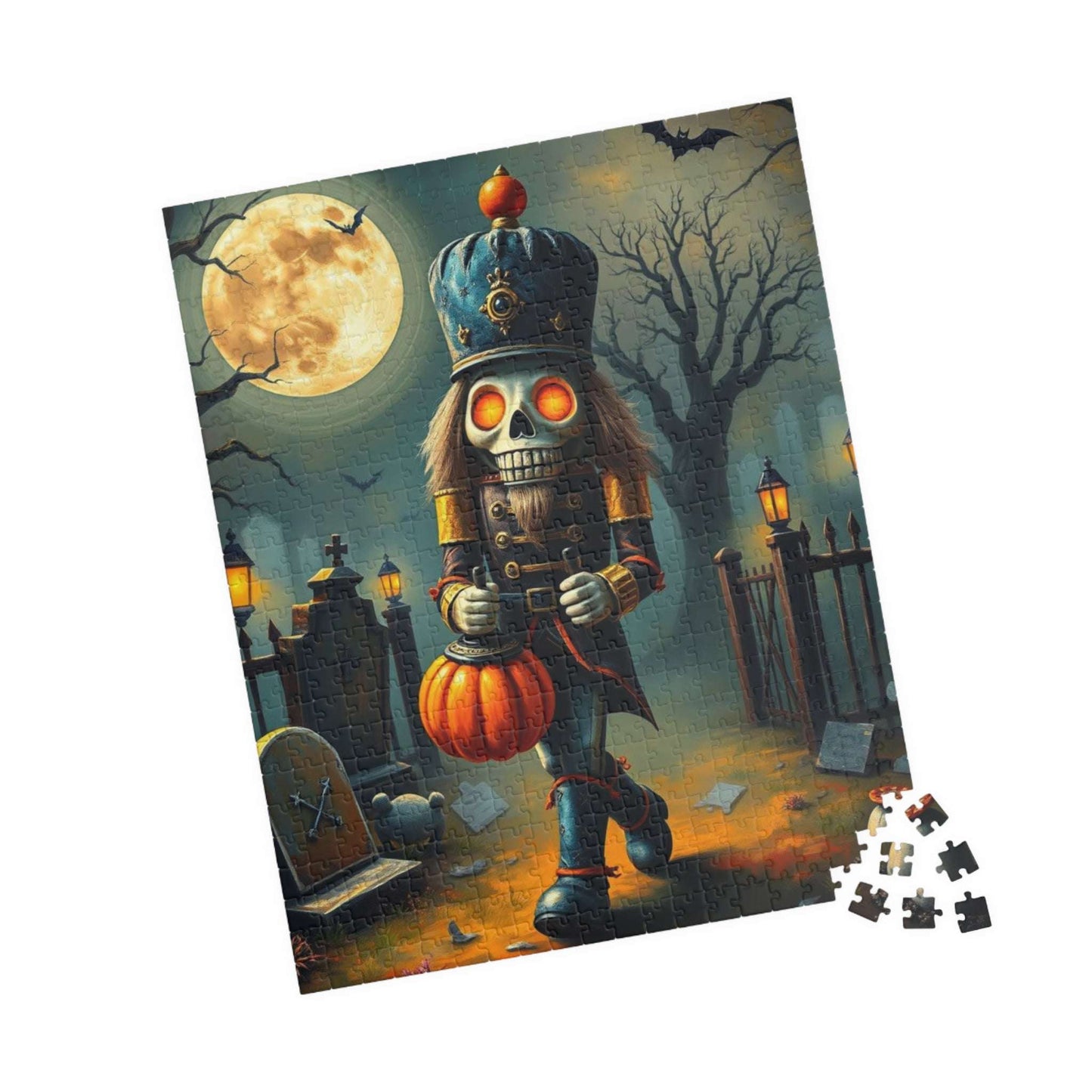 Nutcracker Midnight March - Spooky Halloween Puzzle, 110, 252, 520, 1014-piece Jigsaw Fun Family Activity, Holiday Birthday Gift for Friend Puzzle The Puzzle Chest