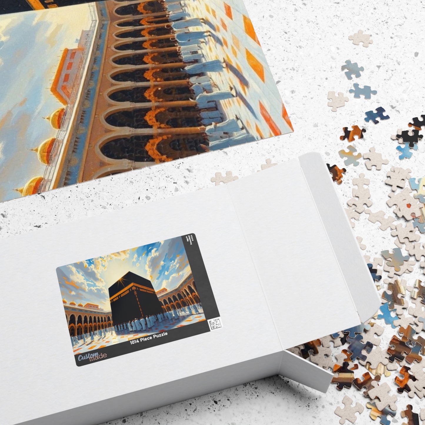 The Holy Kaaba in Mecca Puzzle, Famous Historical Religious Landmark, Islamic Faith-Based Jigsaw, Ramadan Eid Gift for Muslim Game Night Puzzle The Puzzle Chest