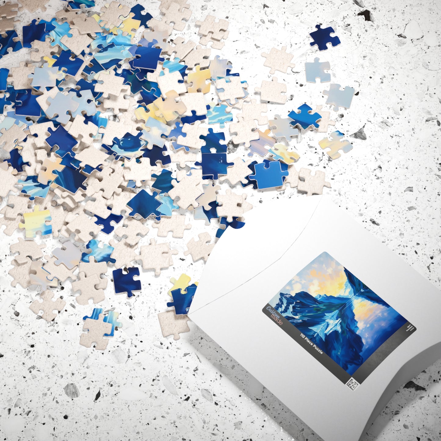 Scenic Landscape Puzzle | Serenity Vibes | 110, 252, 520, 1014-piece | Mindfulness Activity, Gift for Nature Lovers, Family Game, Home Puzzle The Puzzle Chest
