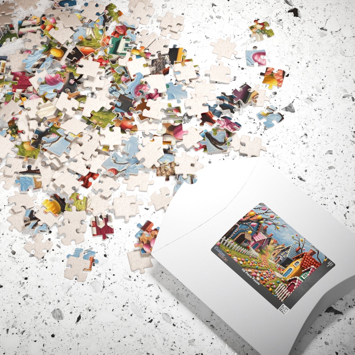 Easter Village Puzzle, Vibrant Spring Scene for Family Fun, 110-1014-Piece Jigsaw, Perfect for Holiday Gatherings, Gift Idea, Indoor Game Puzzle The Puzzle Chest