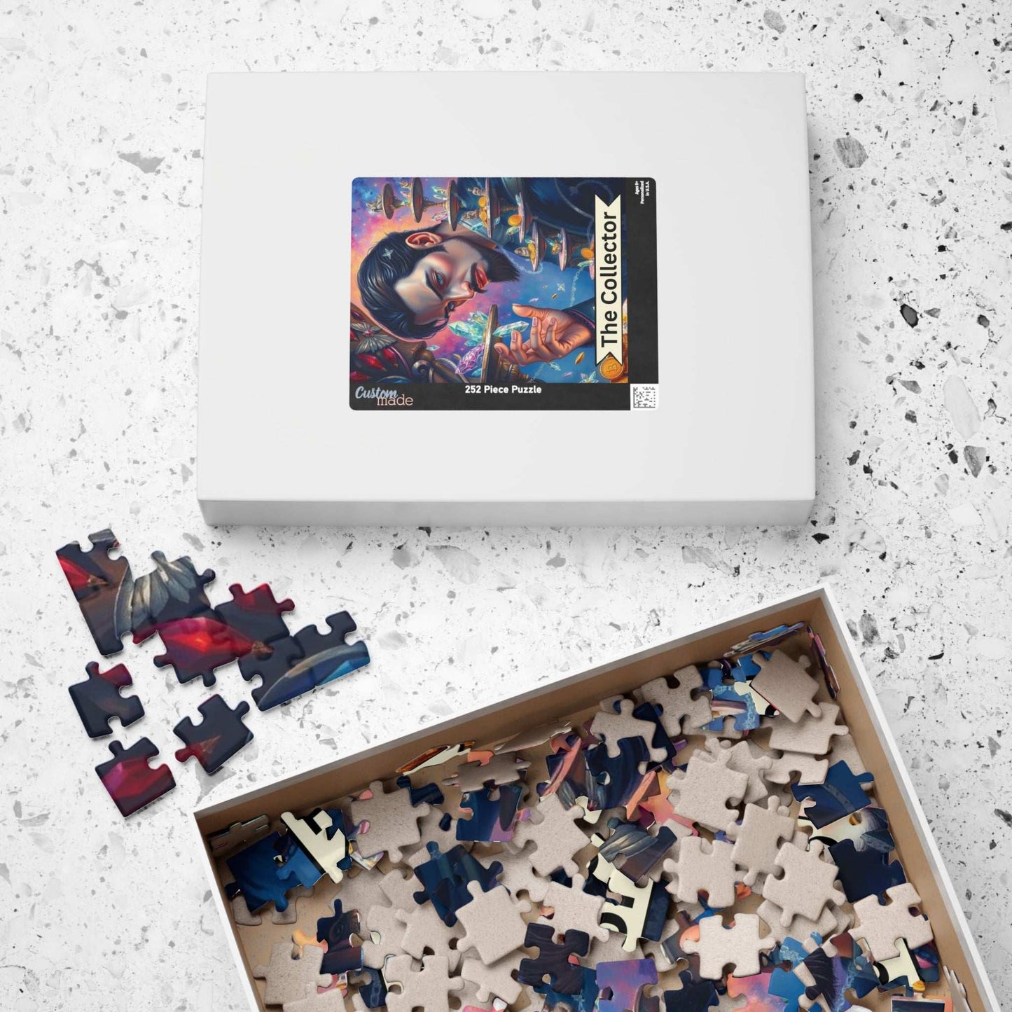The Collector Jigsaw Puzzle - Tarot Style Game for Mystical Puzzle Lover Puzzle The Puzzle Chest
