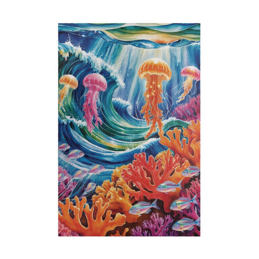Trippy Ocean Jigsaw Puzzle, Surreal Underwater World 110 252 520 1014-Piece Artwork, Home Decor, Relaxing Family Activity, Puzzle Lover Gift 1014 pcs (Vertical) Puzzle The Puzzle Chest