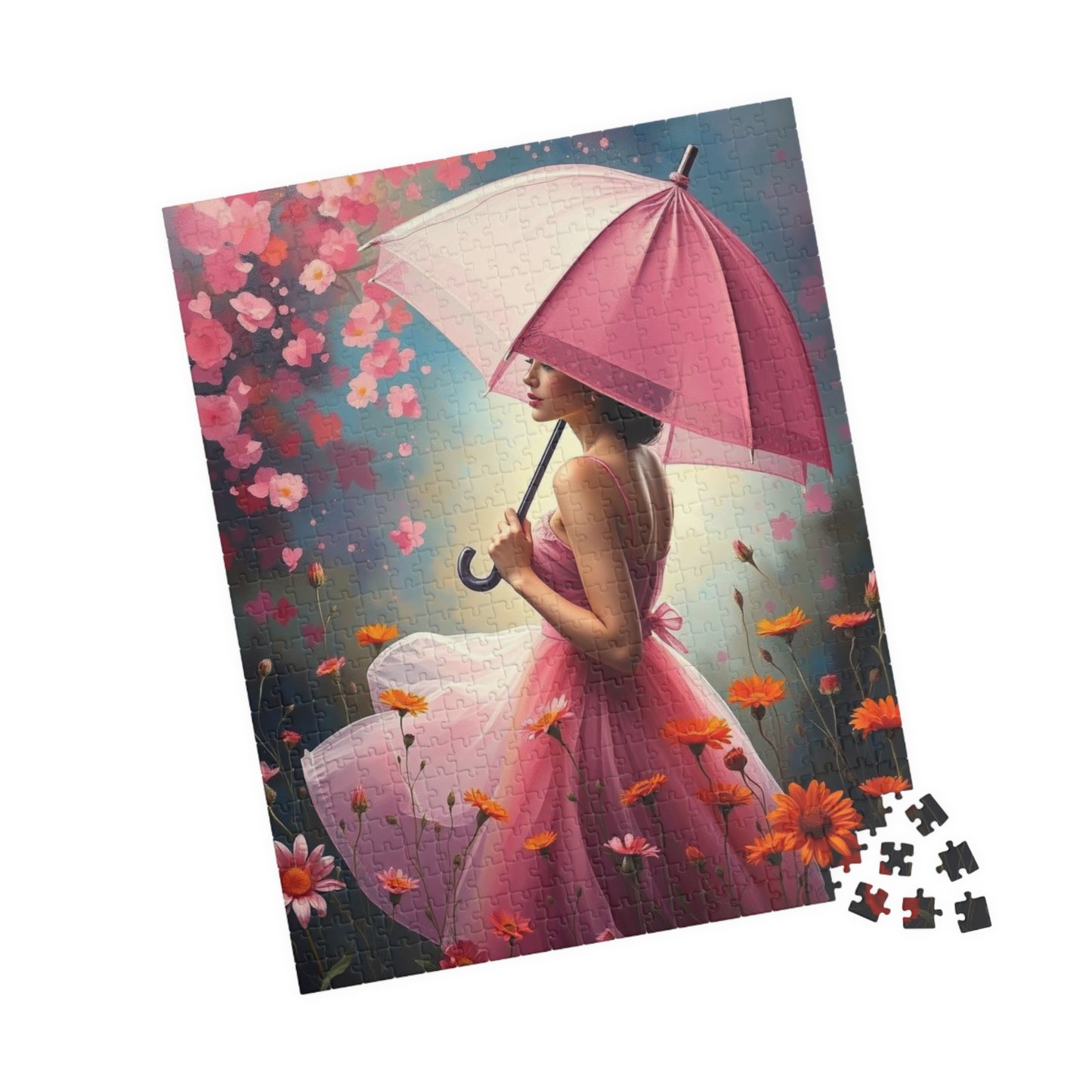Waltz Through Wildflowers Jigsaw Puzzle - 110, 252, 520, 1014-piece, Adult Holiday Birthday Gift for Art Lovers, Family Activity, Indoor Fun Puzzle The Puzzle Chest