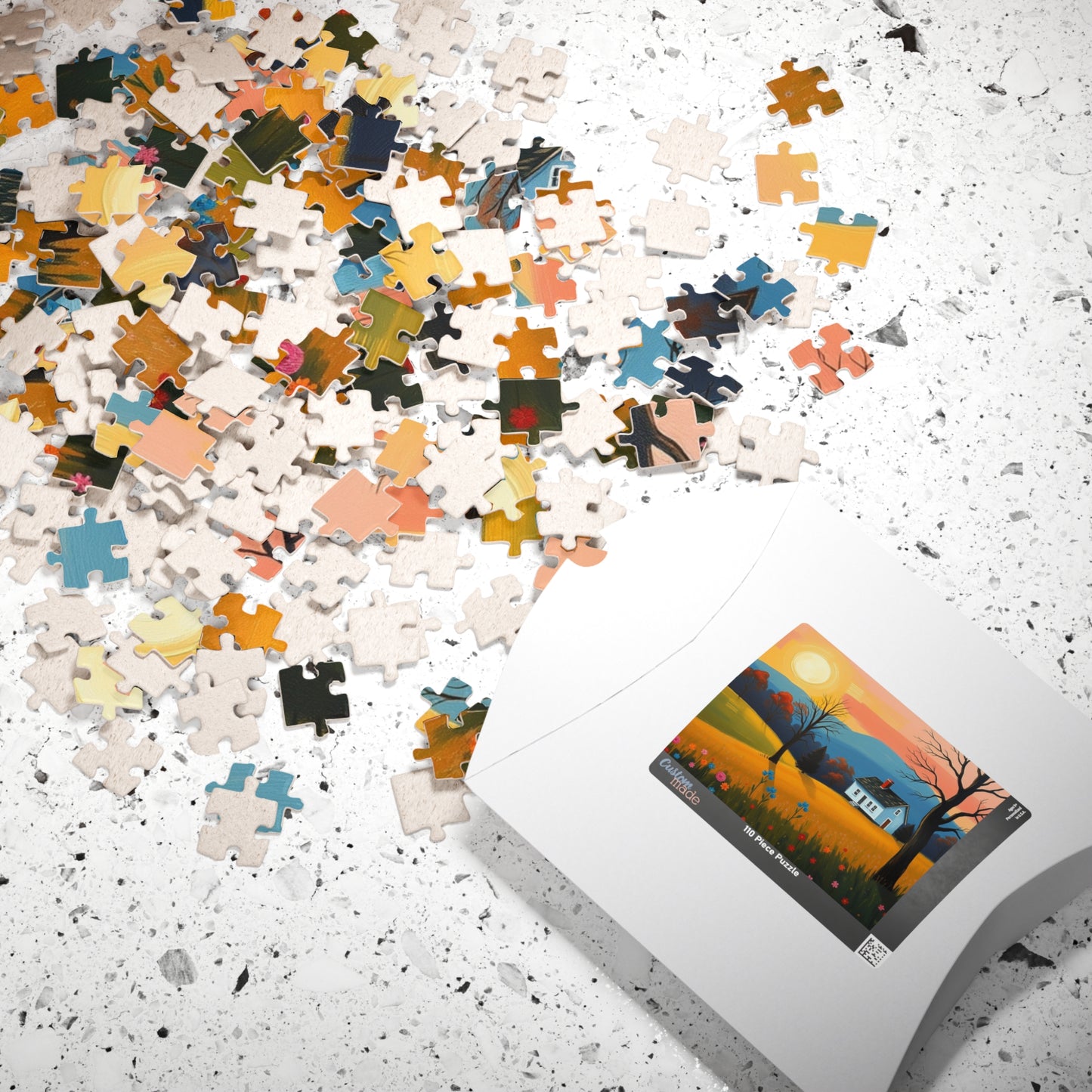 Scenic Landscape Puzzle | Perfect for Family Game Night, Seasonal Decor, Gift for Puzzle Lovers, Relaxation Activity, Cozy Indoor Fun Puzzle The Puzzle Chest