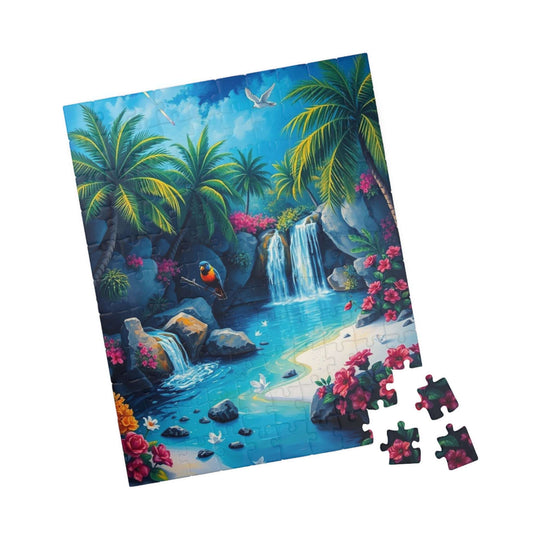 Tropical Paradise Puzzle, 110-1014 pieces, Nature Lover Gift, Rainforest Decor, Family Fun Game, Bird Artwork Puzzle The Puzzle Chest