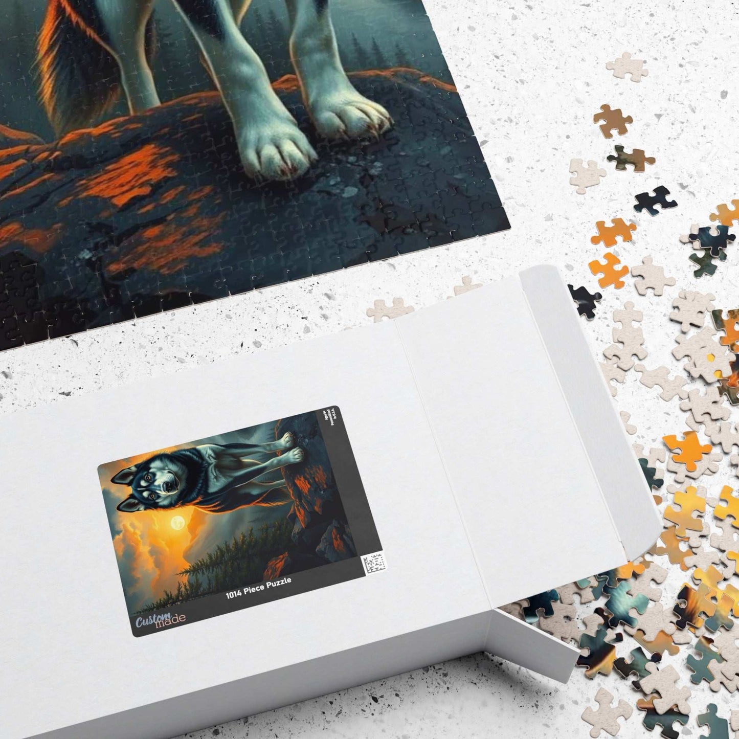Husky Jigsaw Puzzle for Adults | Dog Lover Gift for Friend Birthday Holiday, Nature Puzzle, Family Activity, Pet Themed Home Entertainment Puzzle The Puzzle Chest