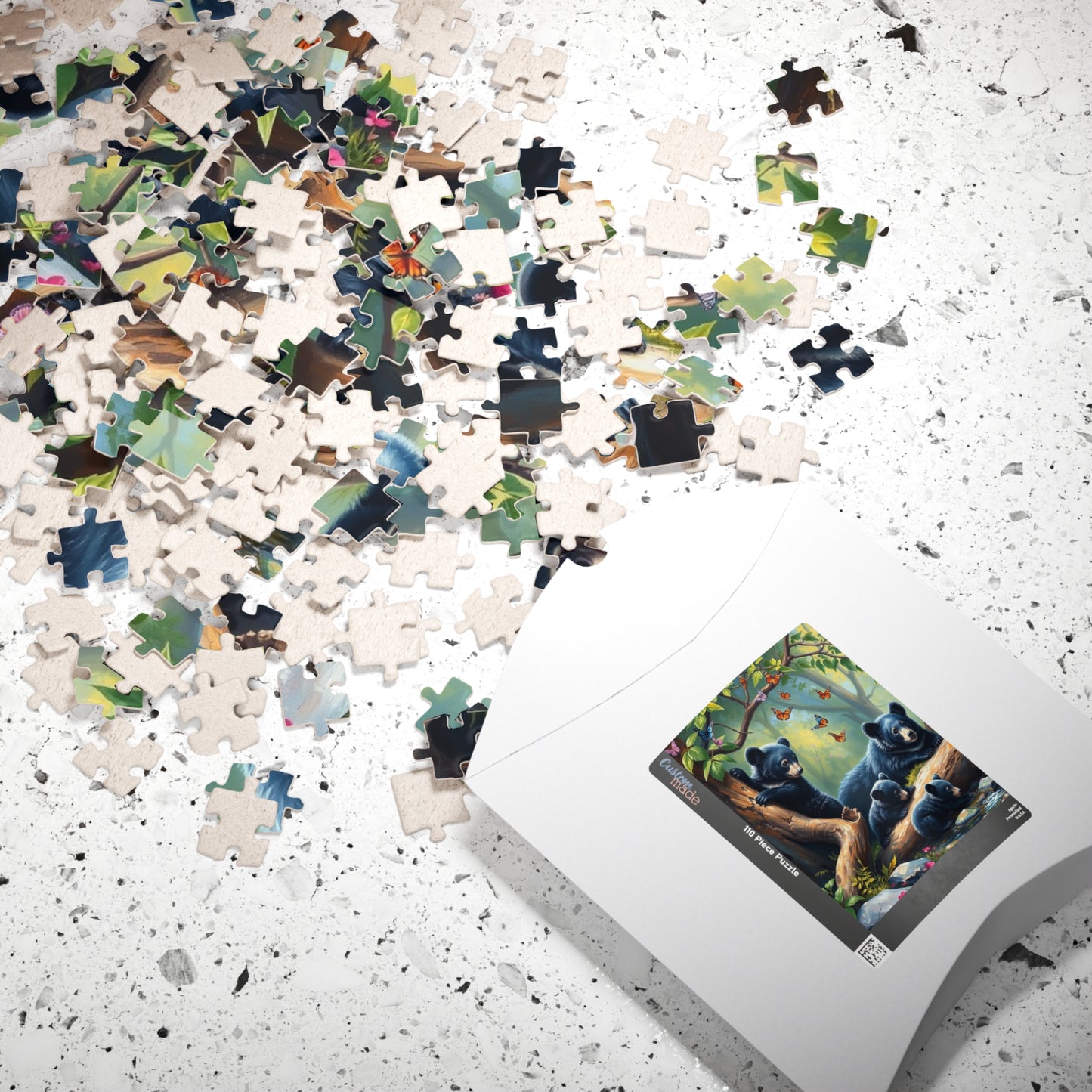 Bear Family Puzzle, Nature Themed Jigsaw for Adults, Wildlife Gift for Nature Lovers, Family Activity, Home Decor Puzzle, Creative Hobby Puzzle The Puzzle Chest