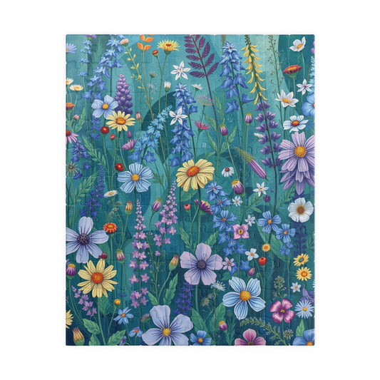 Floral Jigsaw Puzzle | Fun Activity for Adults, Family Game, Flower Lover Gift for Friends Holiday or Birthday, Jigsaw Challenge 110 pcs (Vertical) Puzzle The Puzzle Chest