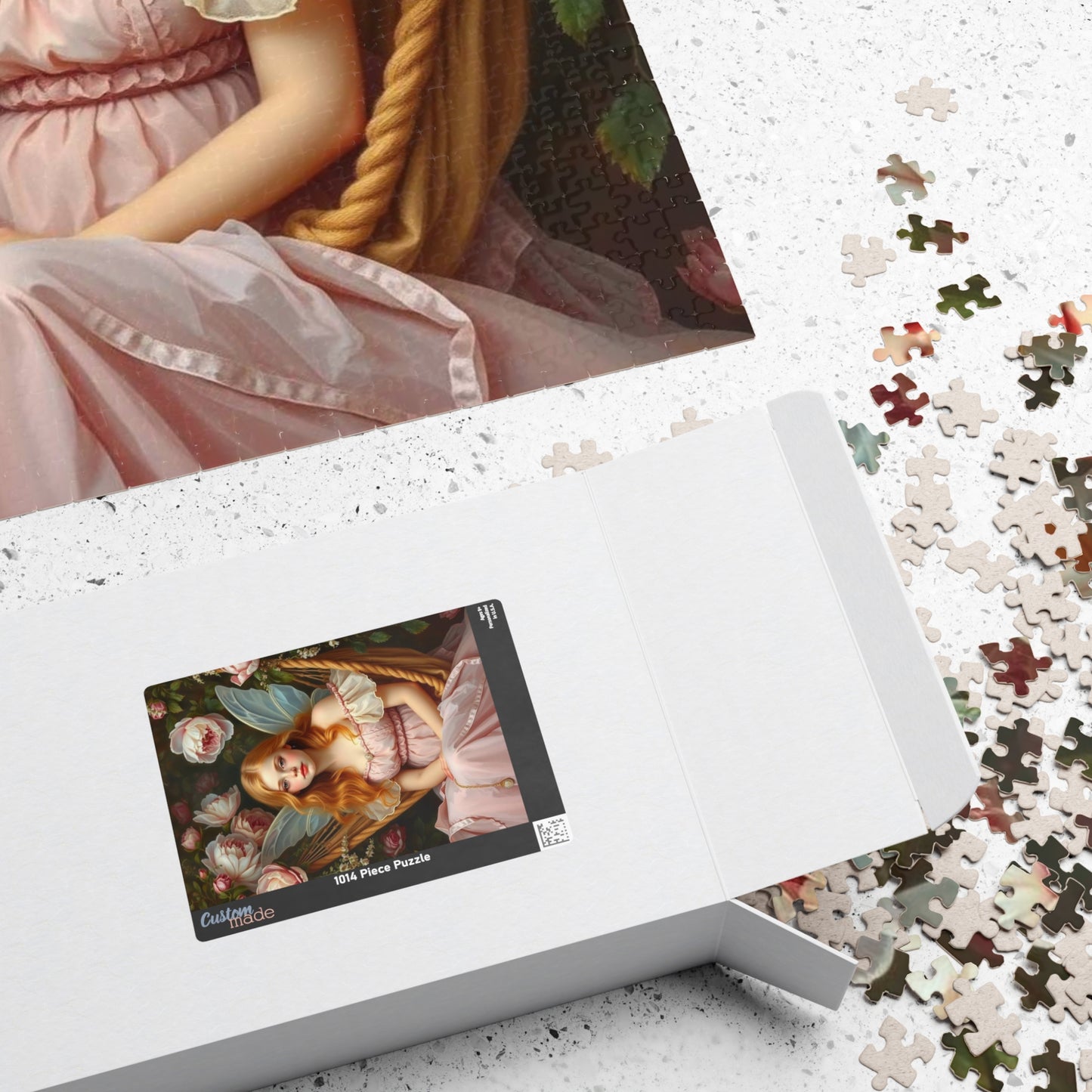 Hammock in Bloom Fairy-Themed Jigsaw Puzzle, Enchanting Artwork Game, Fantasy Gift for Puzzle Lover, Fun Family Solo Activity, Brain Teaser Puzzle The Puzzle Chest