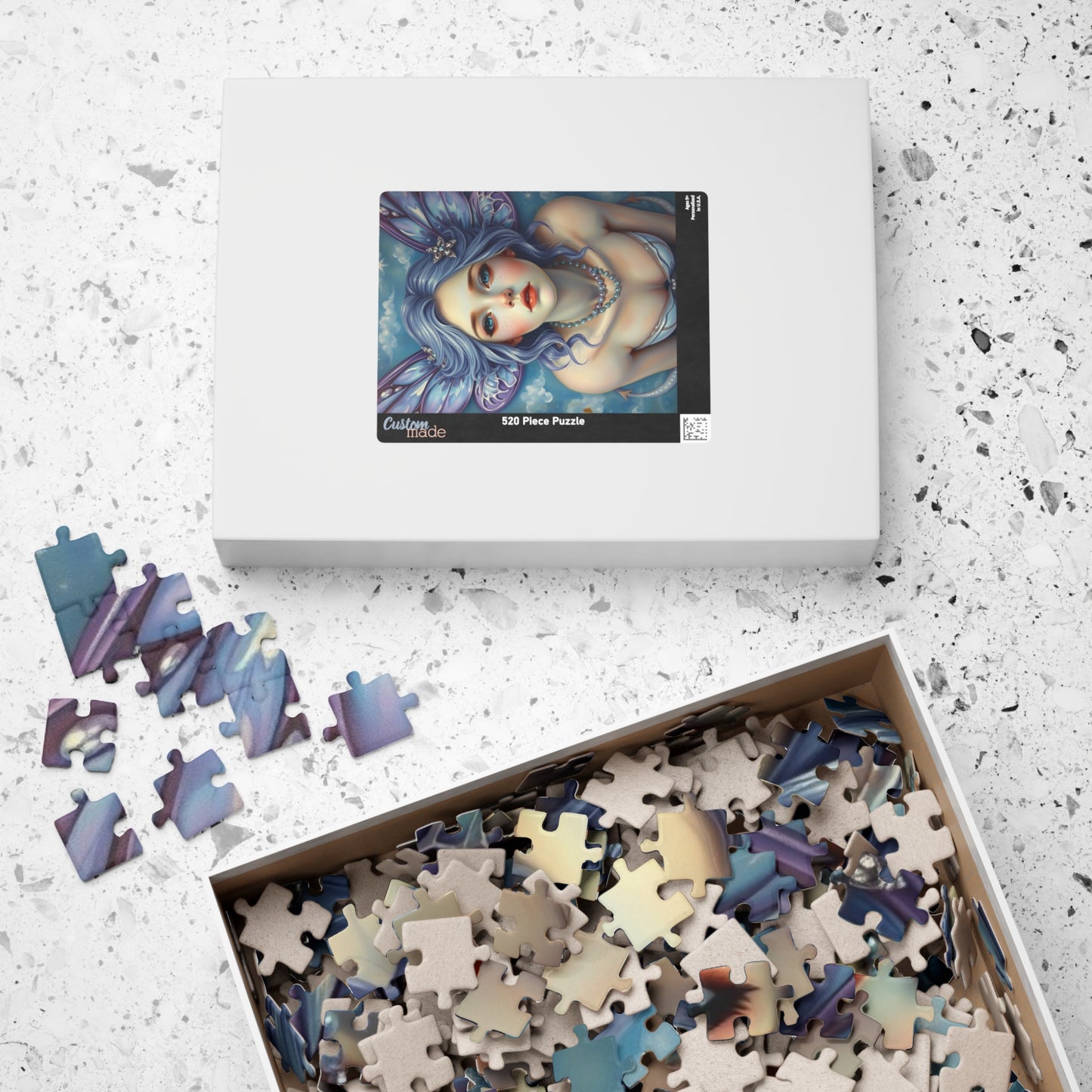 Enchanted Fairy Puzzle, 110 252 520 1014-piece, Art Therapy, Home Entertainment, Best Friend Gift for Nature Lovers, Mindful Family Activity Puzzle The Puzzle Chest