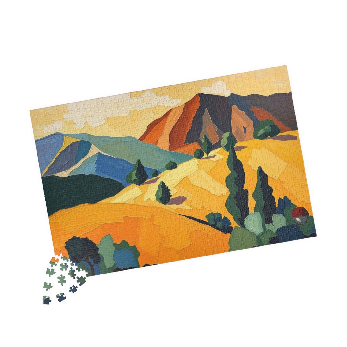 Scenic Landscape Jigsaw Puzzle, Nature Lover Gift for Friend, Creative Activity for Family Game Nights, Quiet Solo Home Entertainment Puzzle The Puzzle Chest