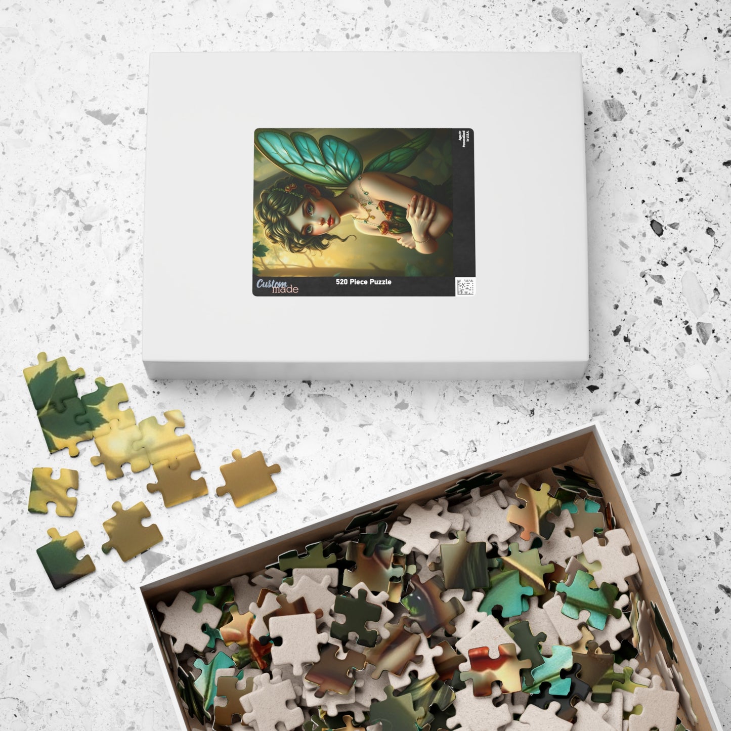 Fairy Enchantment Puzzle, Jigsaw Puzzle for Adults, Unique Fantasy Gift for Puzzle Lovers, Home Entertainment, Family Activity or Solo Fun