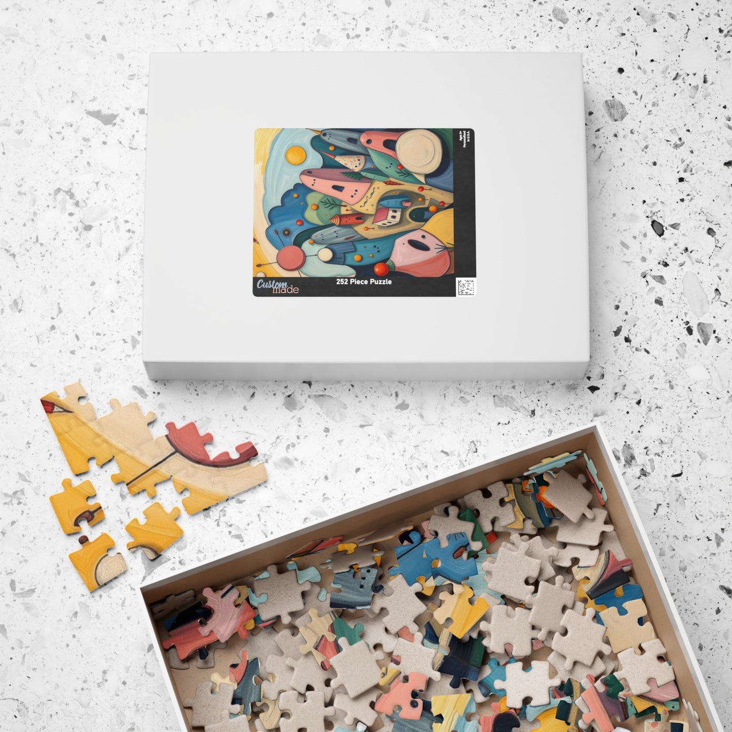 Whimsical Landscape Jigsaw Puzzle, 110-1014 Pieces Fantasy Village, Colorful Artwork, Creative Activity for Family or Solo Fun, Mindful Gift Puzzle The Puzzle Chest