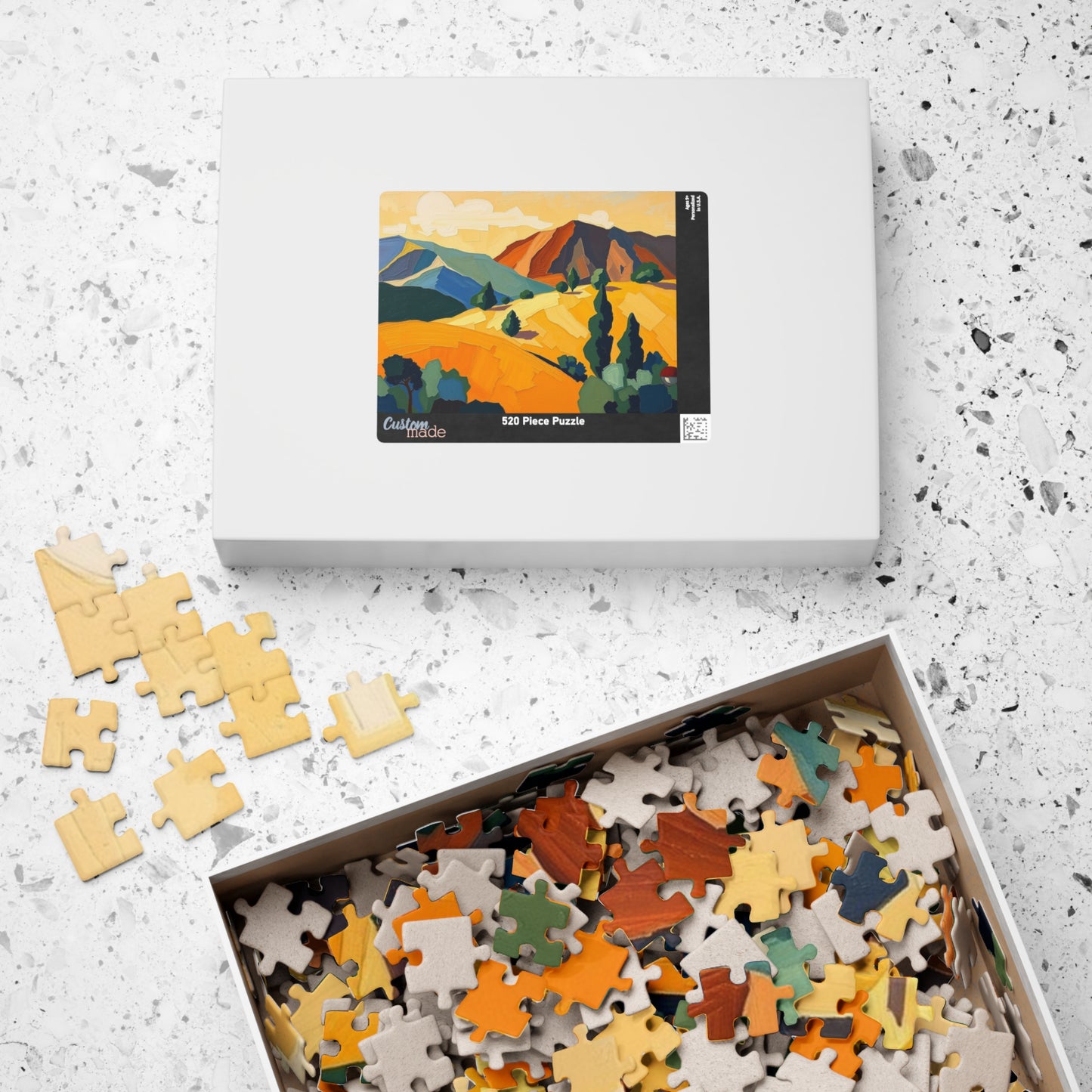 Scenic Landscape Jigsaw Puzzle, Nature Lover Gift for Friend, Creative Activity for Family Game Nights, Quiet Solo Home Entertainment Puzzle The Puzzle Chest