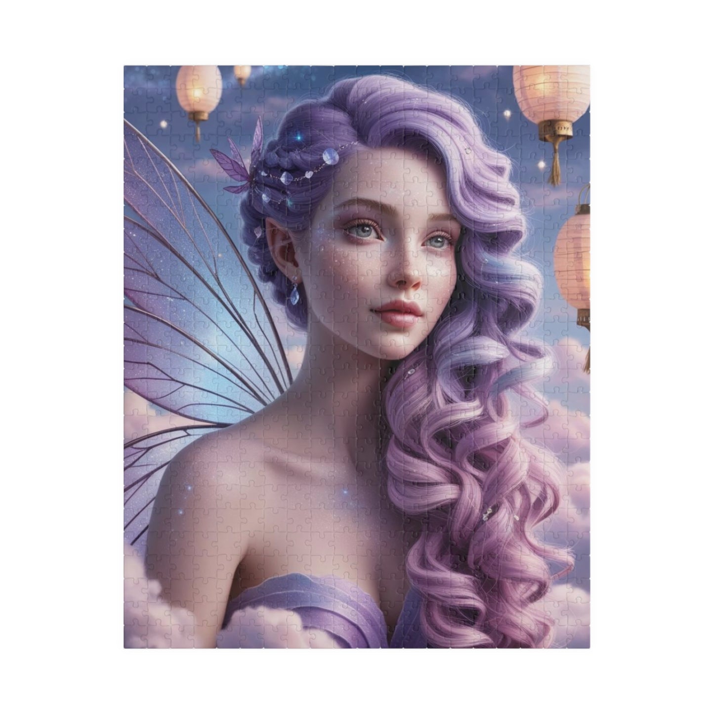 Dreamy Fairy Puzzle, Enchanting Mythical Art Jigsaw Game, Fantasy Gift for Puzzle Lover, Mindfulness Activity, Brain Teaser 520 pcs (Vertical) Puzzle The Puzzle Chest