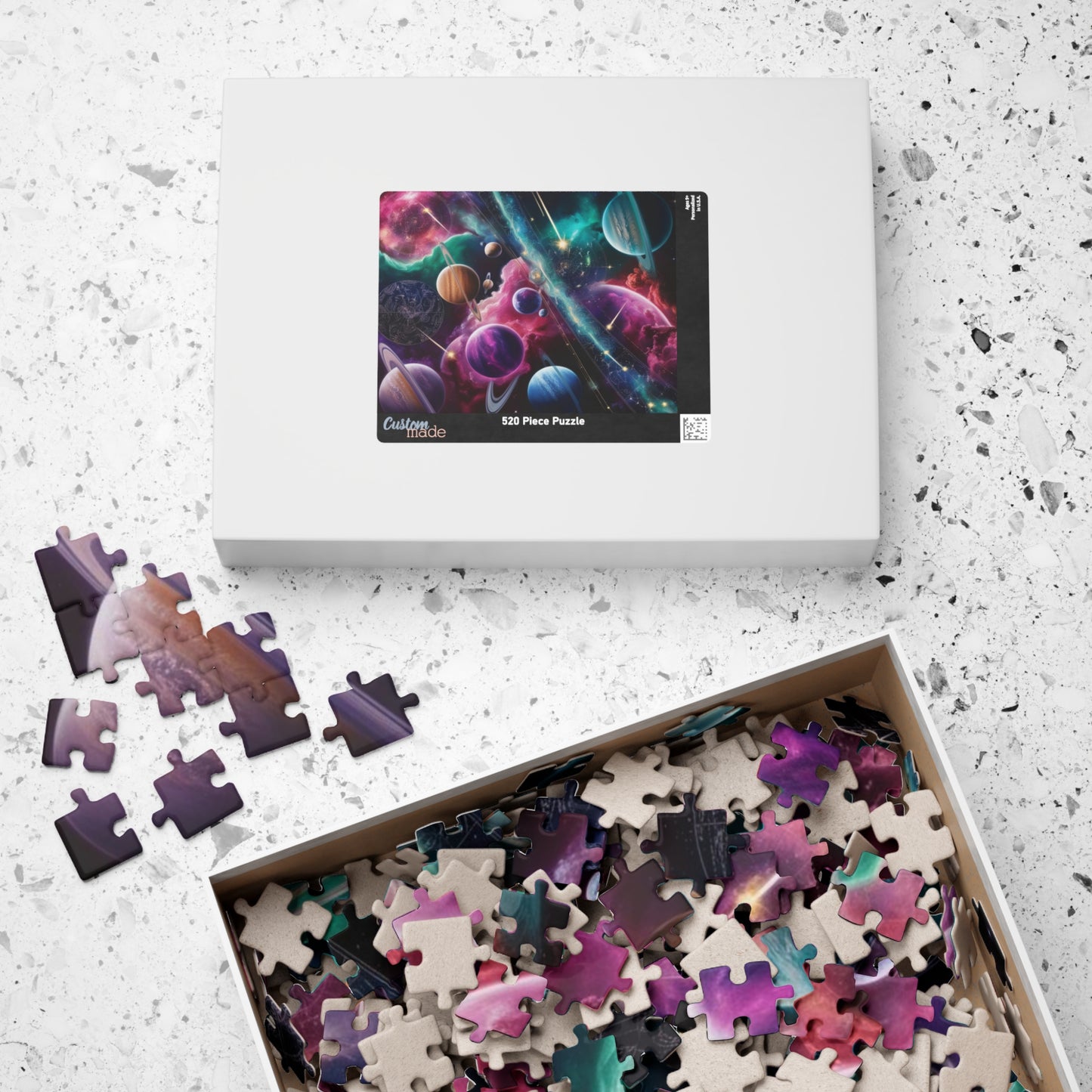 Cosmic Space Puzzle - 110, 252, 520, 1014-piece | Gift for Astronomy Lover, Solo Fun Family Game Night, Educational Fun, Home Decor, Puzzle The Puzzle Chest