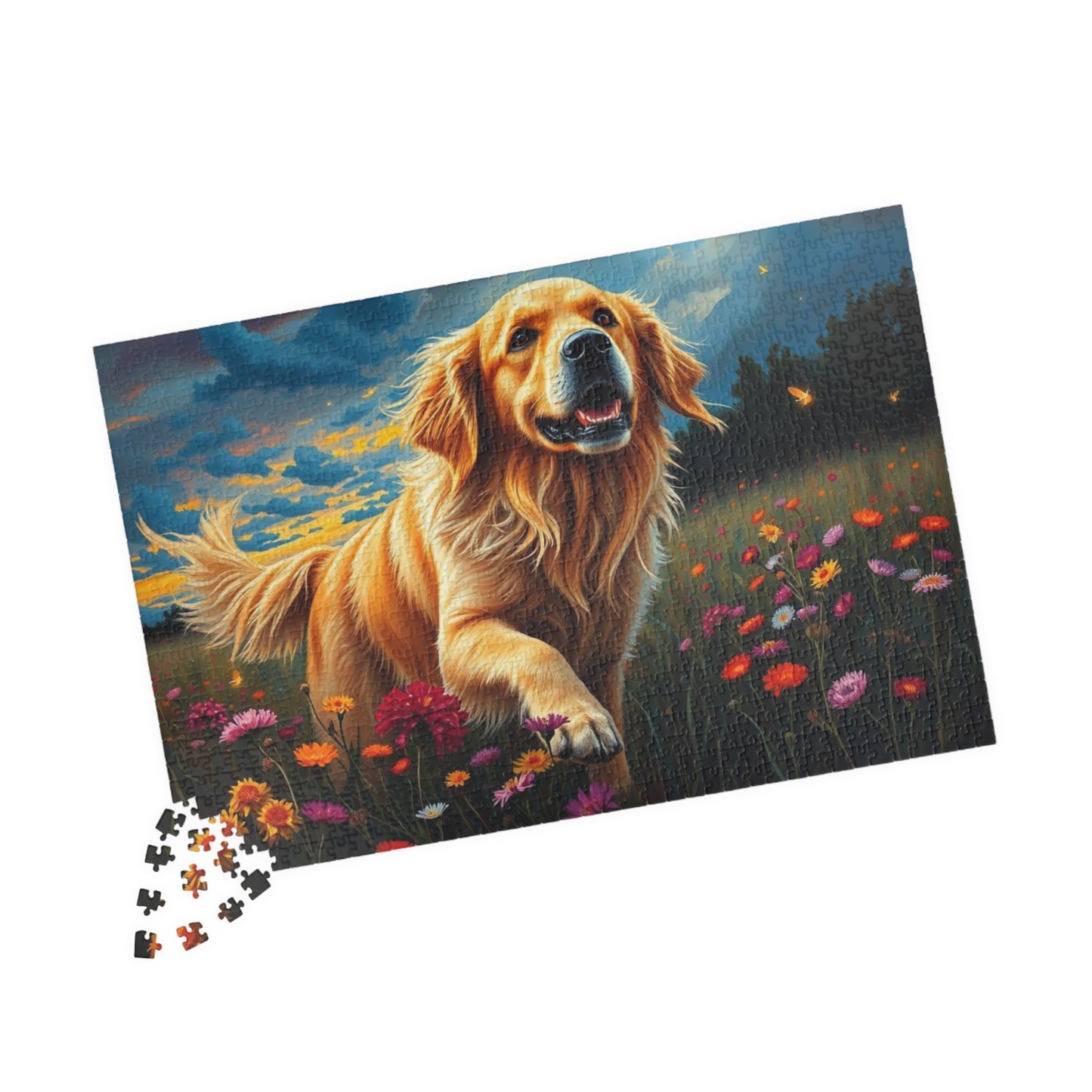 Golden Retriever Puzzle | 110-1014 Piece Dog Lover Jigsaw, Gift for Friend Pet Owner, Family Activity Solo Fun, Quiet Pastime Puzzle The Puzzle Chest