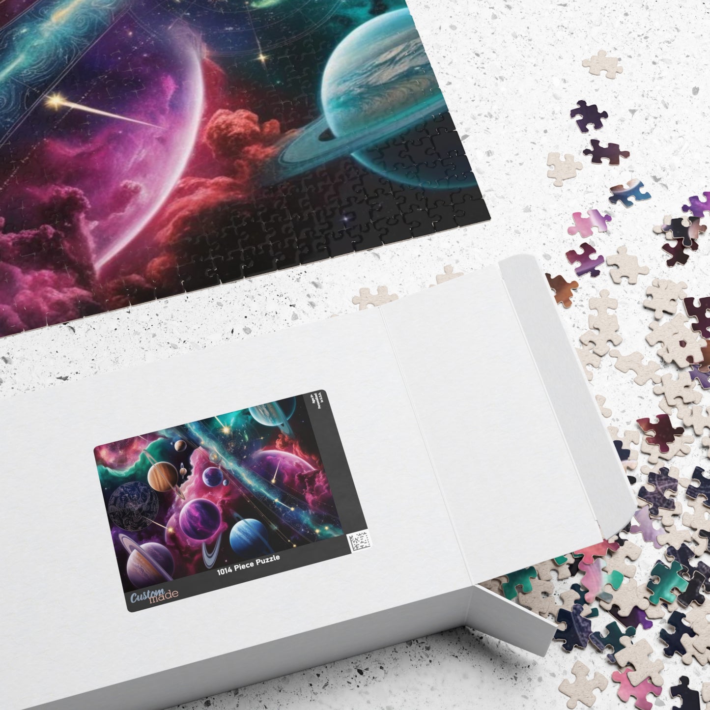 Cosmic Space Puzzle - 110, 252, 520, 1014-piece | Gift for Astronomy Lover, Solo Fun Family Game Night, Educational Fun, Home Decor, Puzzle The Puzzle Chest