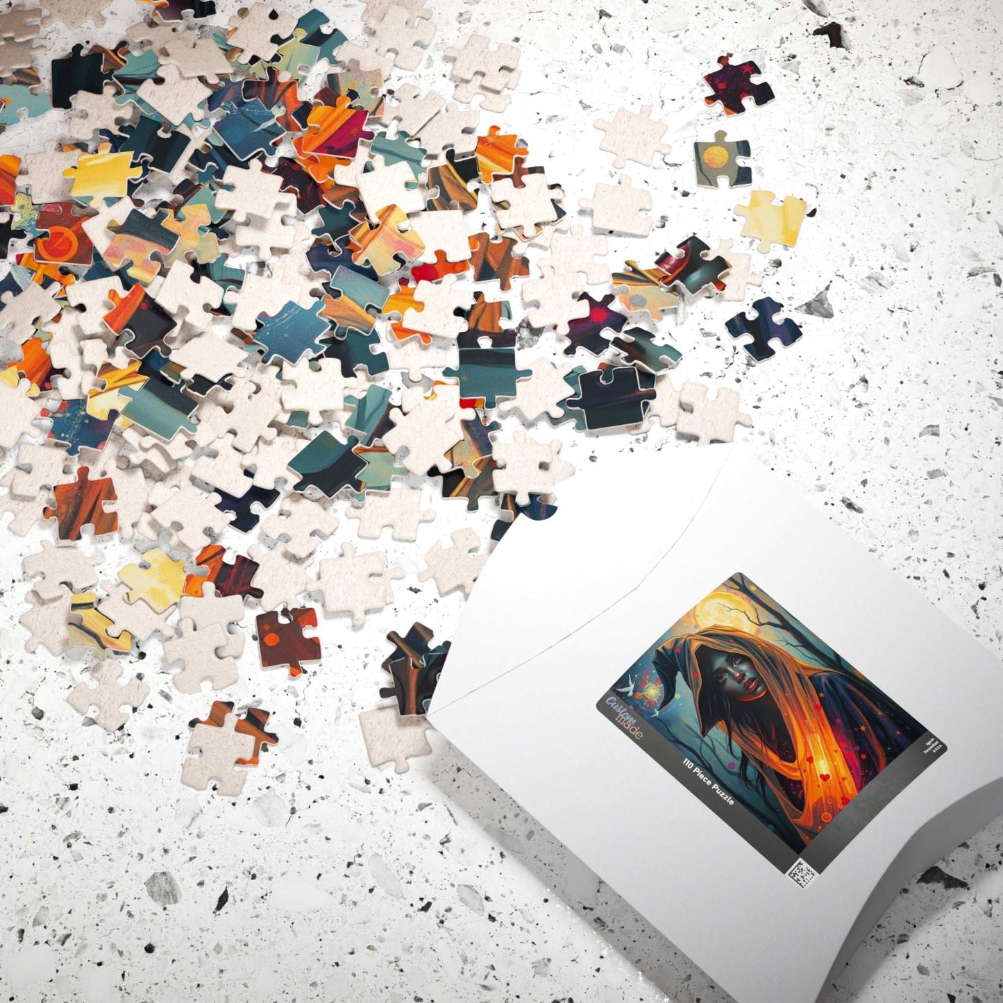 Mystical Witch Puzzle, Enchanting Art Illustration, 110-1014 pieces, Perfect for Gift Giving, Halloween, Cozy Nights, Dark Fantasy Lovers Puzzle The Puzzle Chest