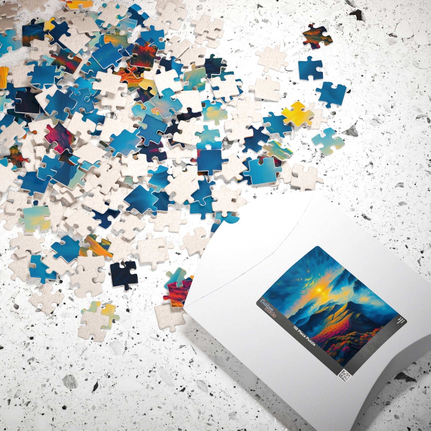 Serene Sunrise Jigsaw Puzzle - 110, 252, 520, 1014 pieces, Puzzle for Relaxation, Fun Family Bonding, Gift for Nature Lovers, Home Decor Puzzle The Puzzle Chest