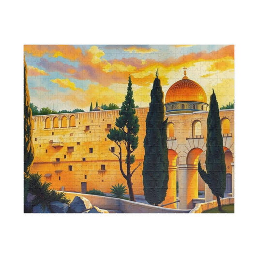Western Wall Jigsaw Puzzle of Historic Landmark in Jerusalem Israel Puzzle The Puzzle Chest