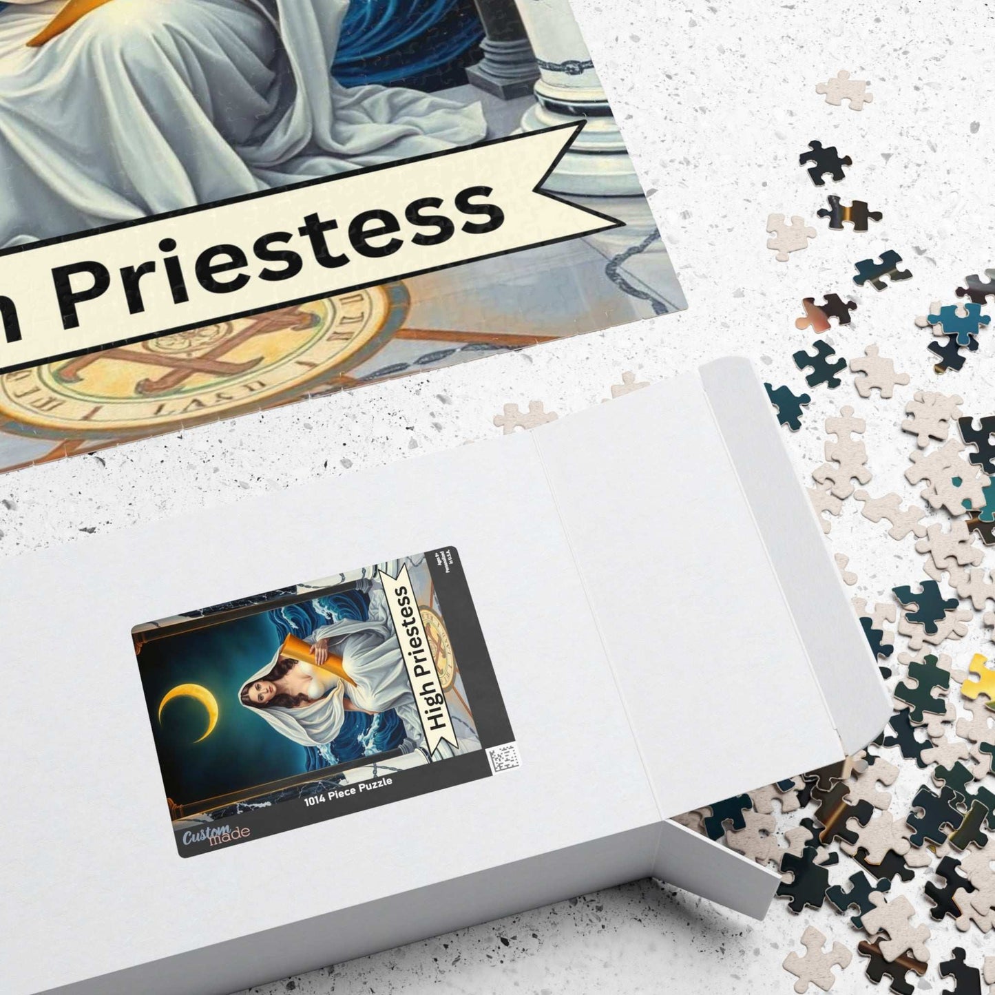 High Priestess Tarot Puzzle: Mystical Jigsaw Puzzle for Adults Puzzle The Puzzle Chest