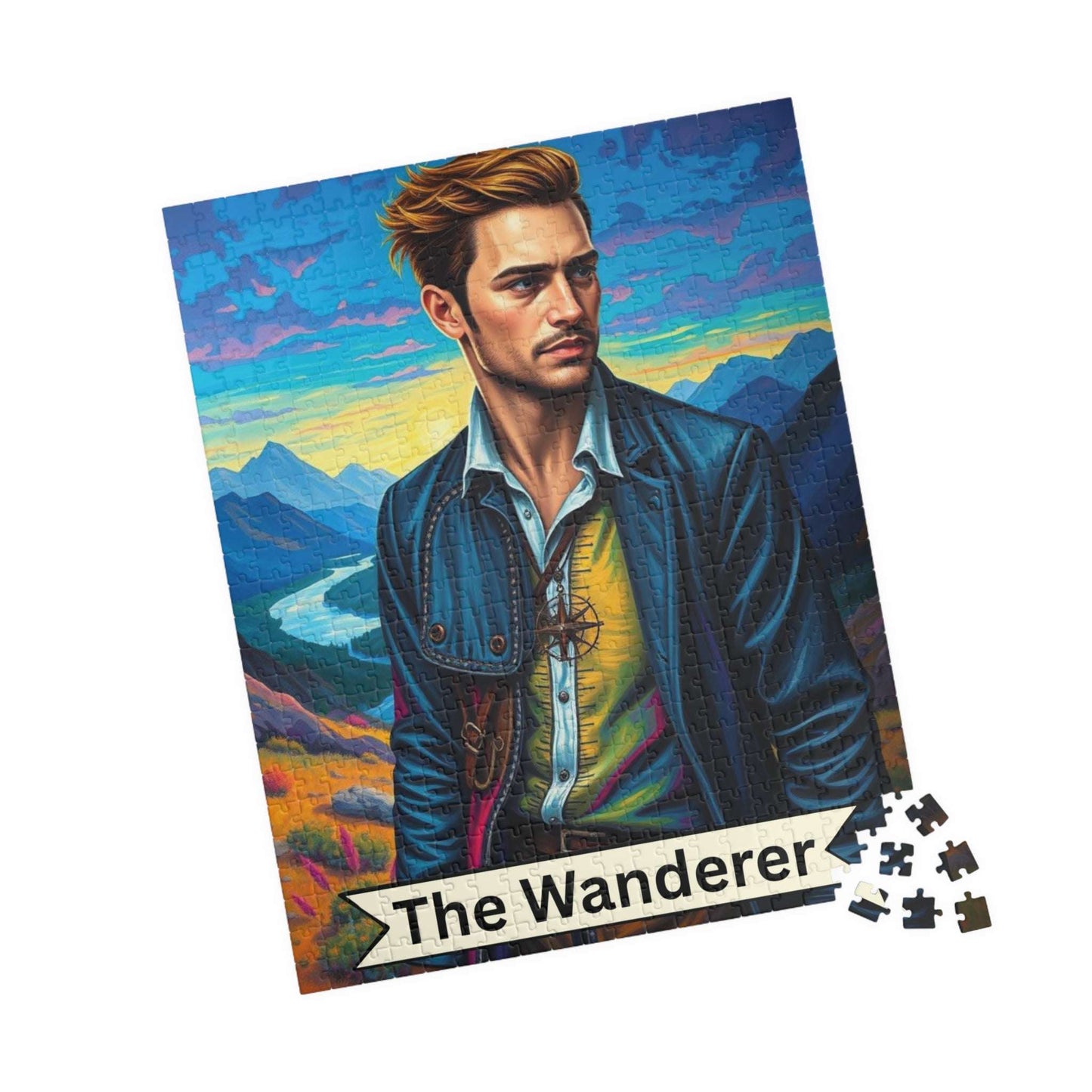 The Wanderer Tarot Card Jigsaw Puzzle: Mindful Challenge Puzzle The Puzzle Chest