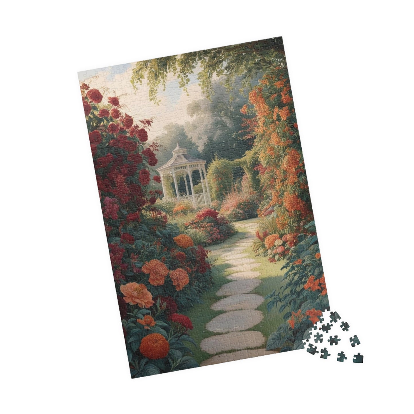 Garden Path Puzzle, 110-1014 Piece Relaxing Jigsaw Game for Nature Lovers, Perfect Gift for Adults, Fun Family Game Night, Cozy Expectation Puzzle The Puzzle Chest